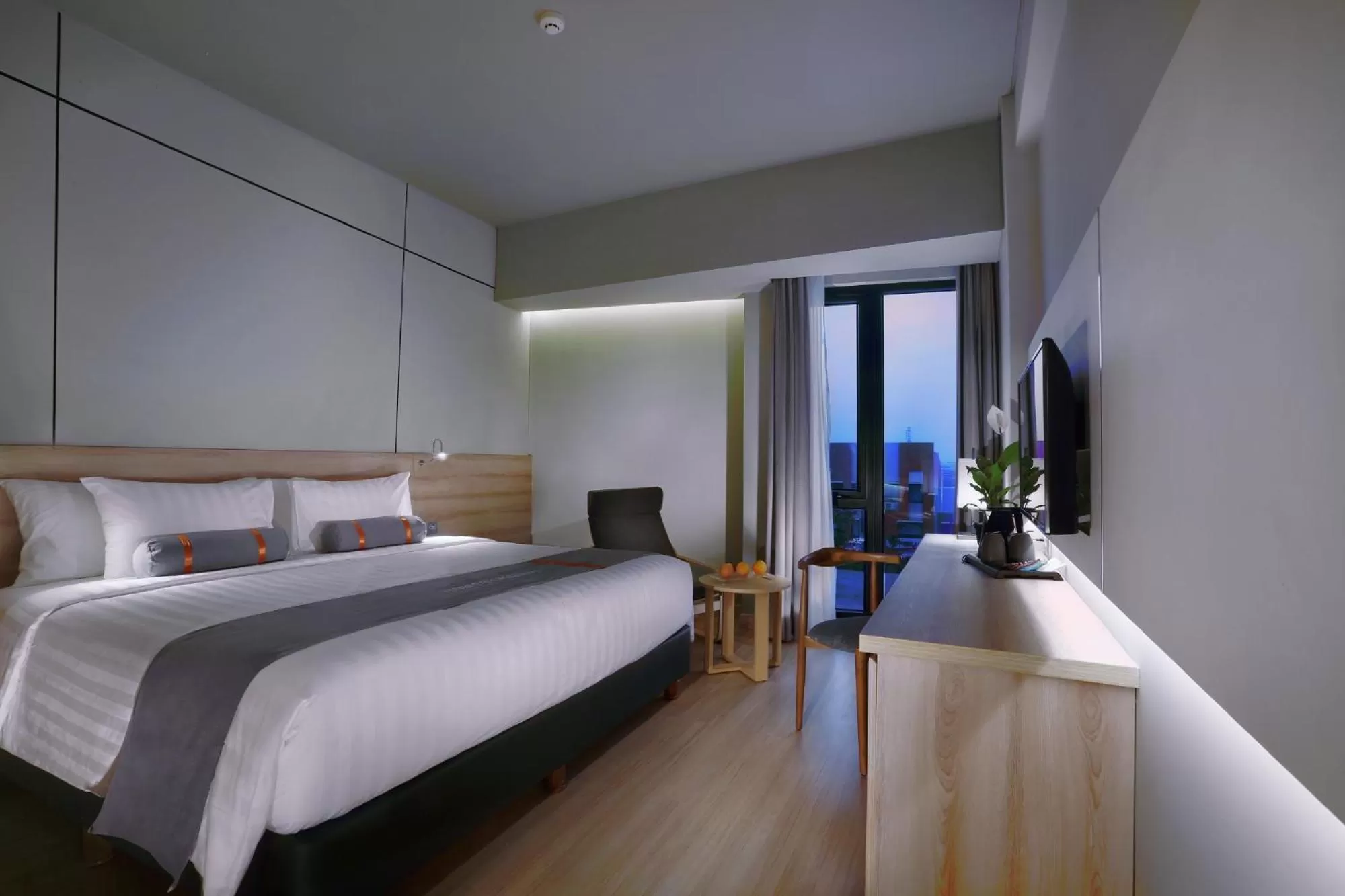 Bedroom, Bed in Harper Cikarang by ASTON