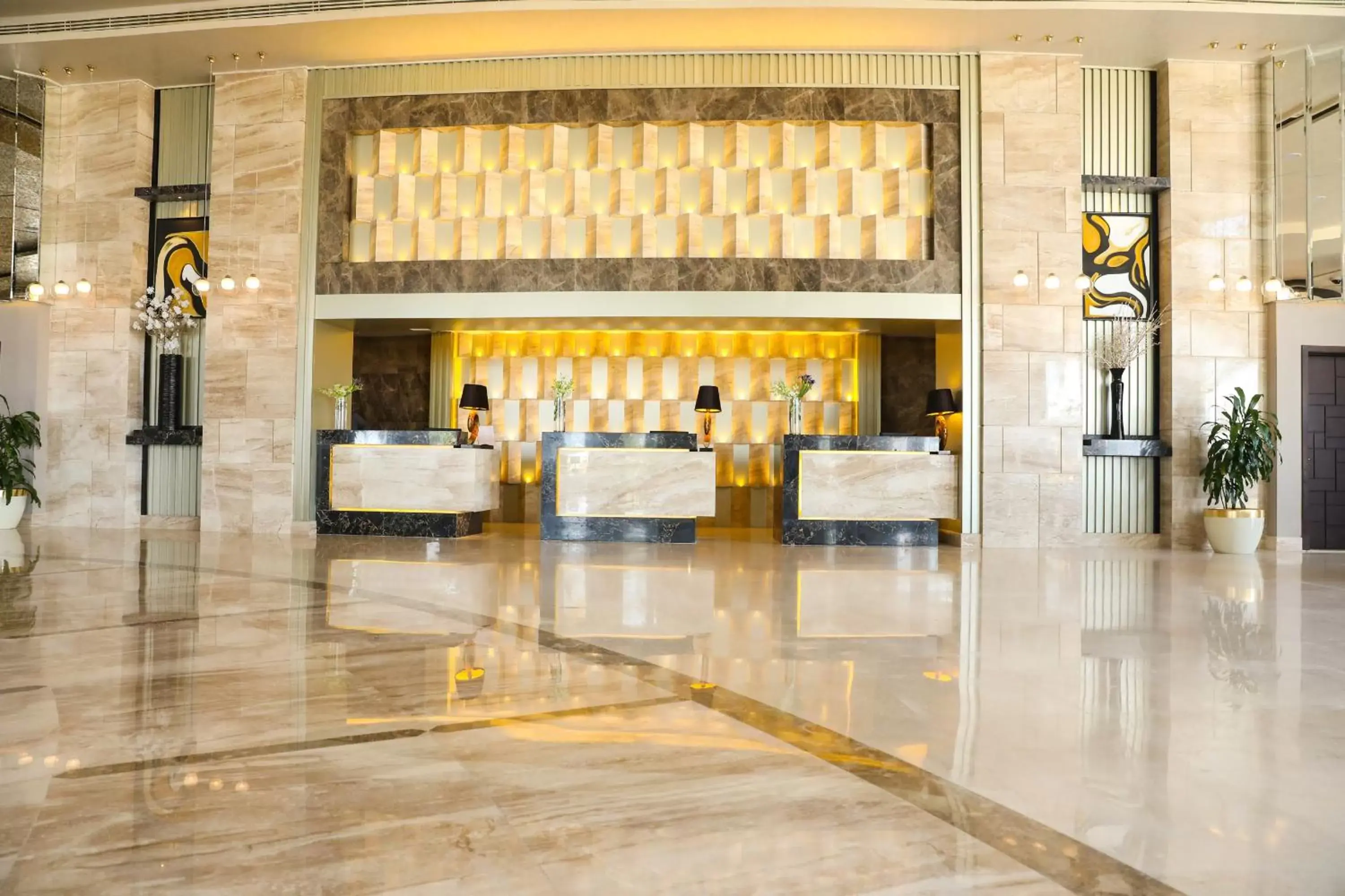 Property building, Lobby/Reception in Radisson Blu Hotel Alexandria