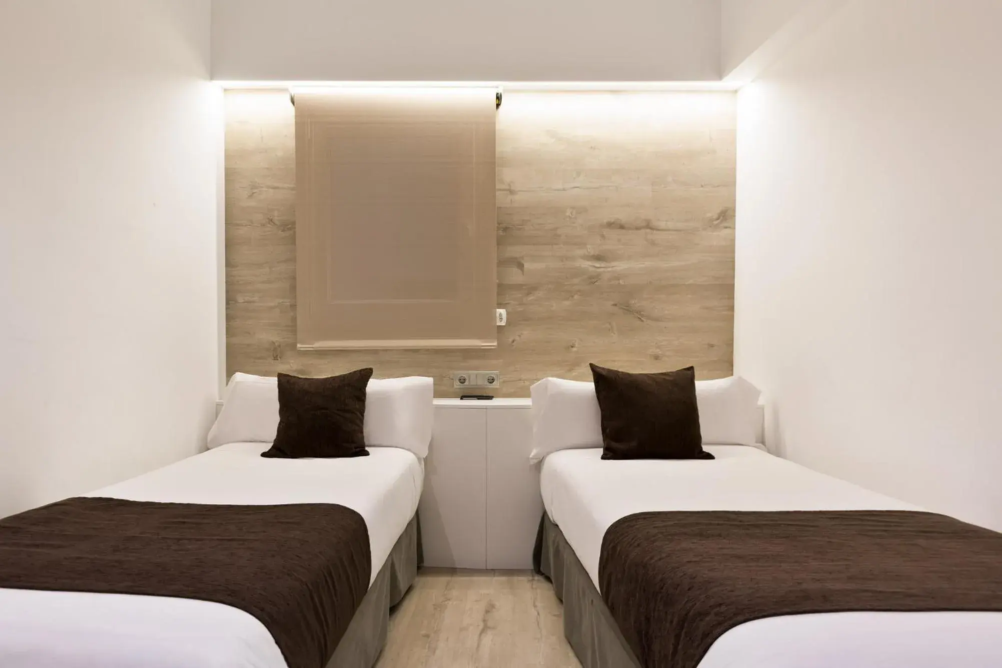 Bed in Hotel Travessera