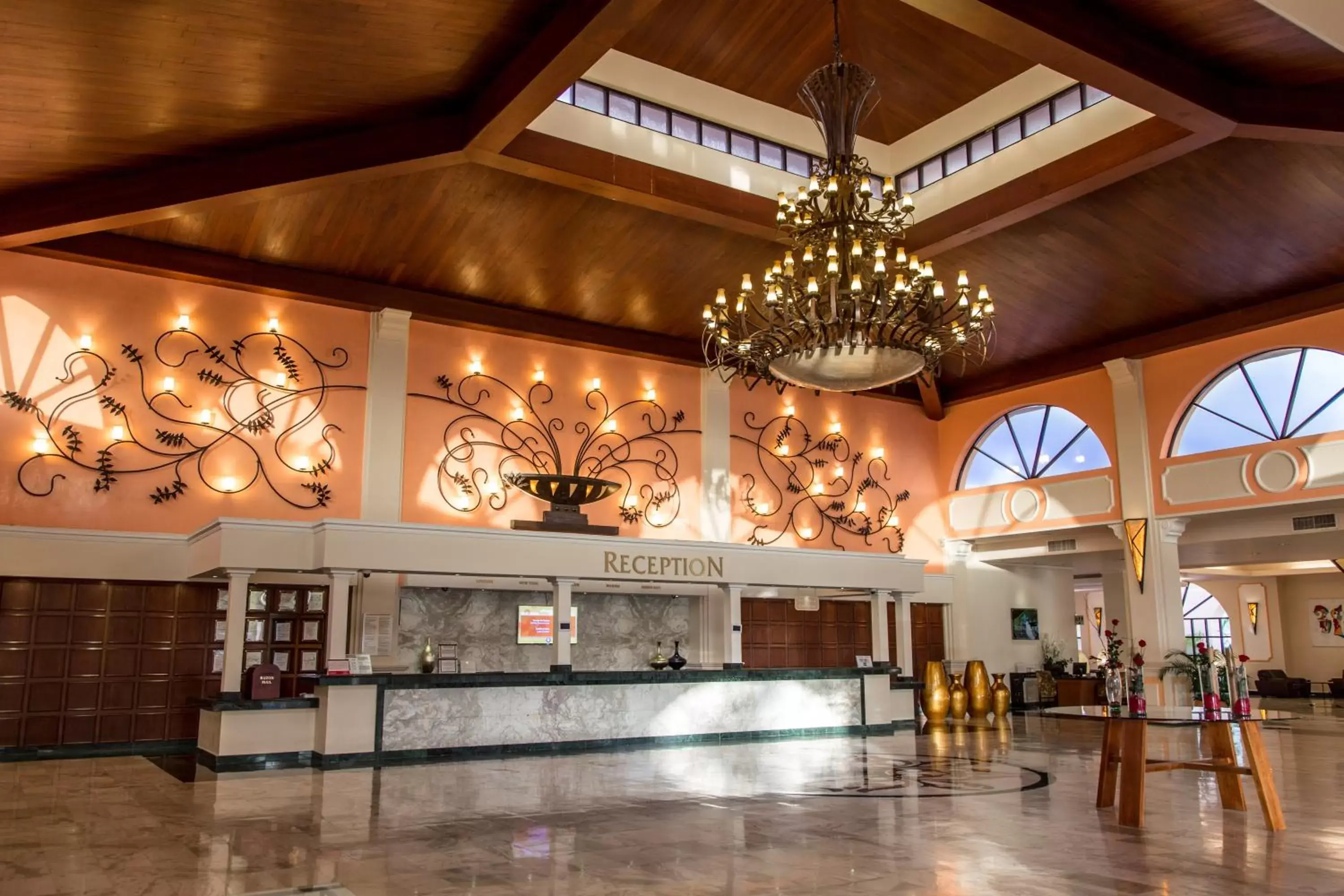 Lobby or reception, Lounge/Bar in Sandos Playacar All Inclusive