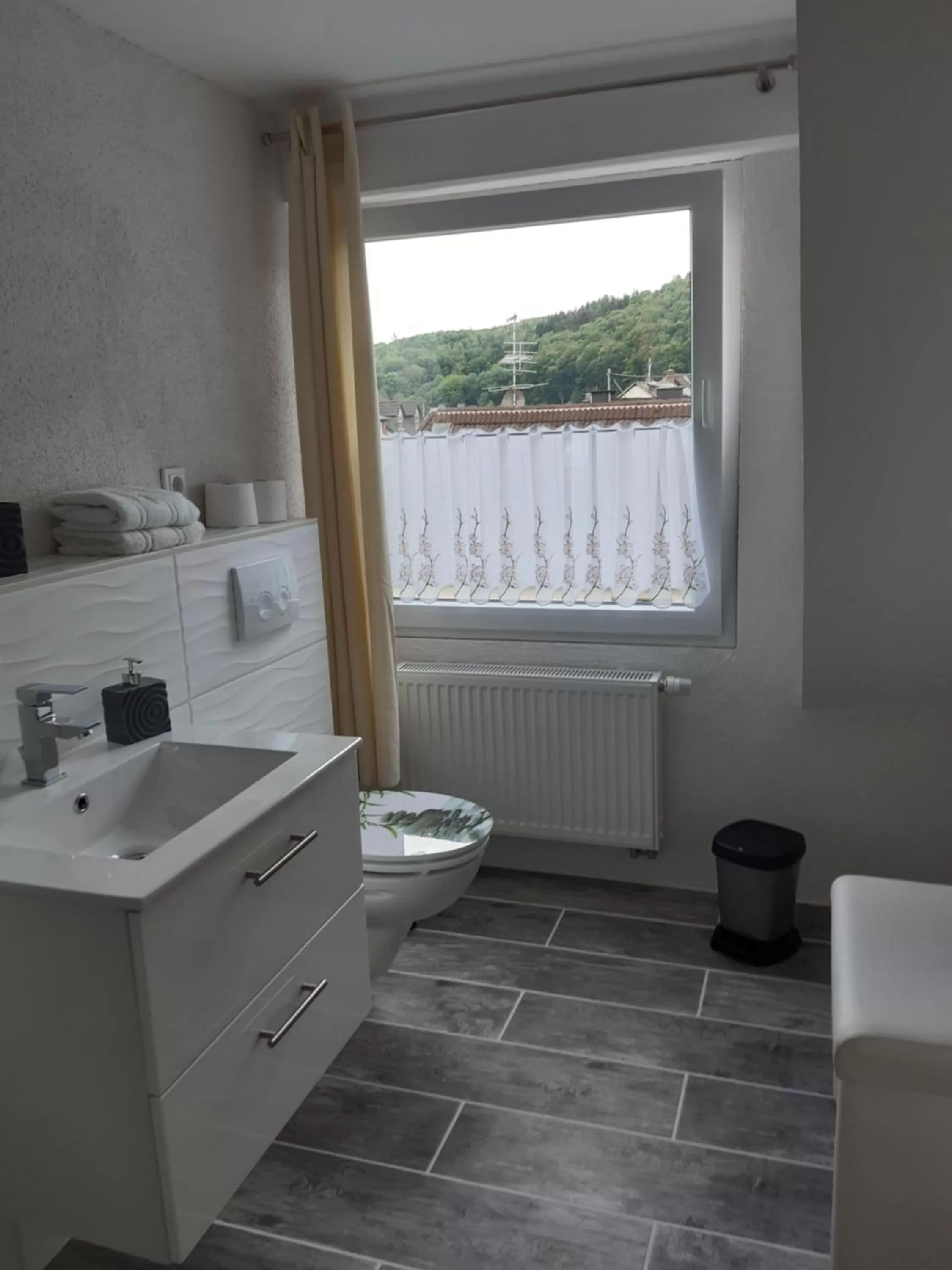 Bathroom in Gästehaus - Café Frank