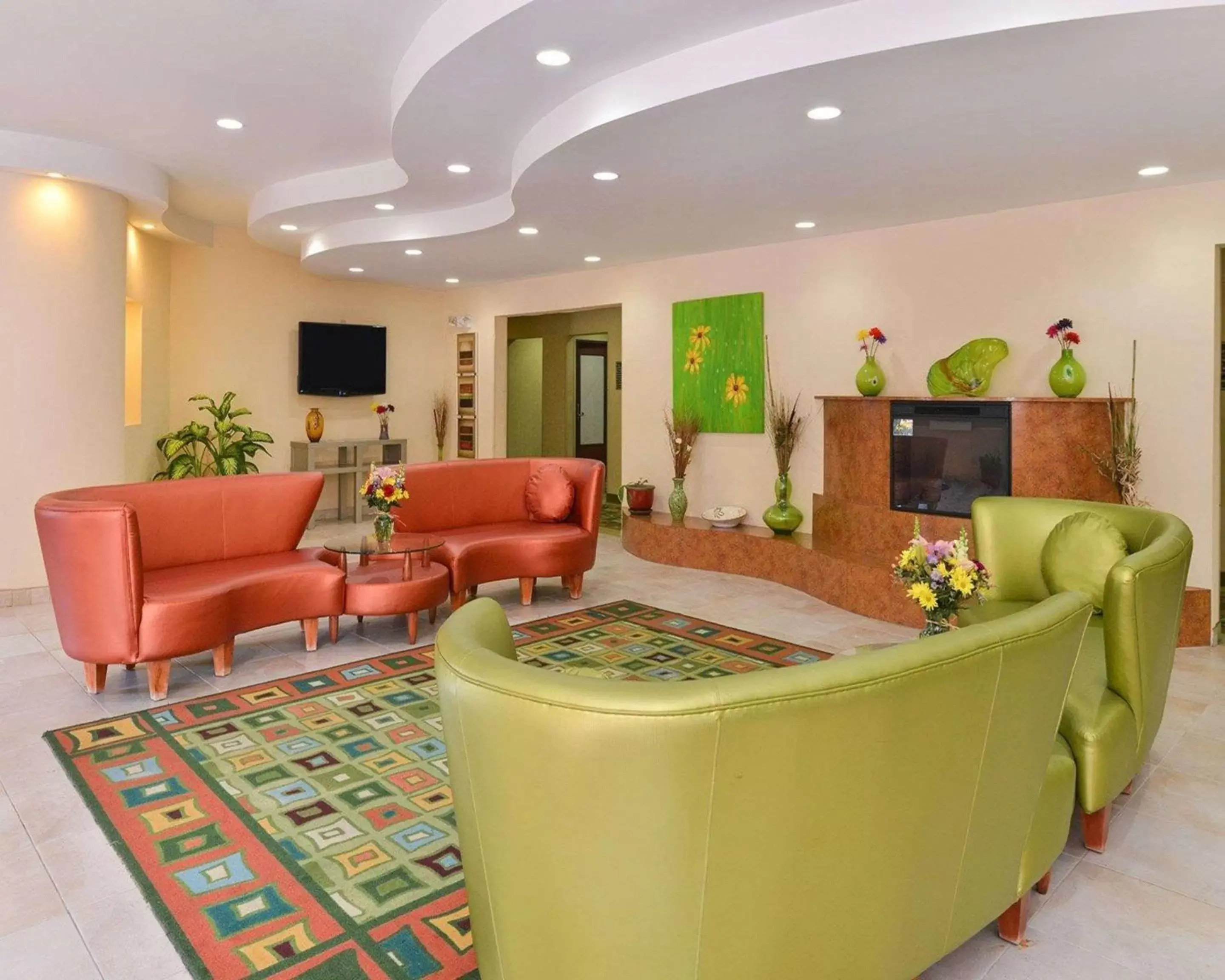 Lobby or reception in Quality Suites Stratford Lobby or reception in Quality Suites Stratford