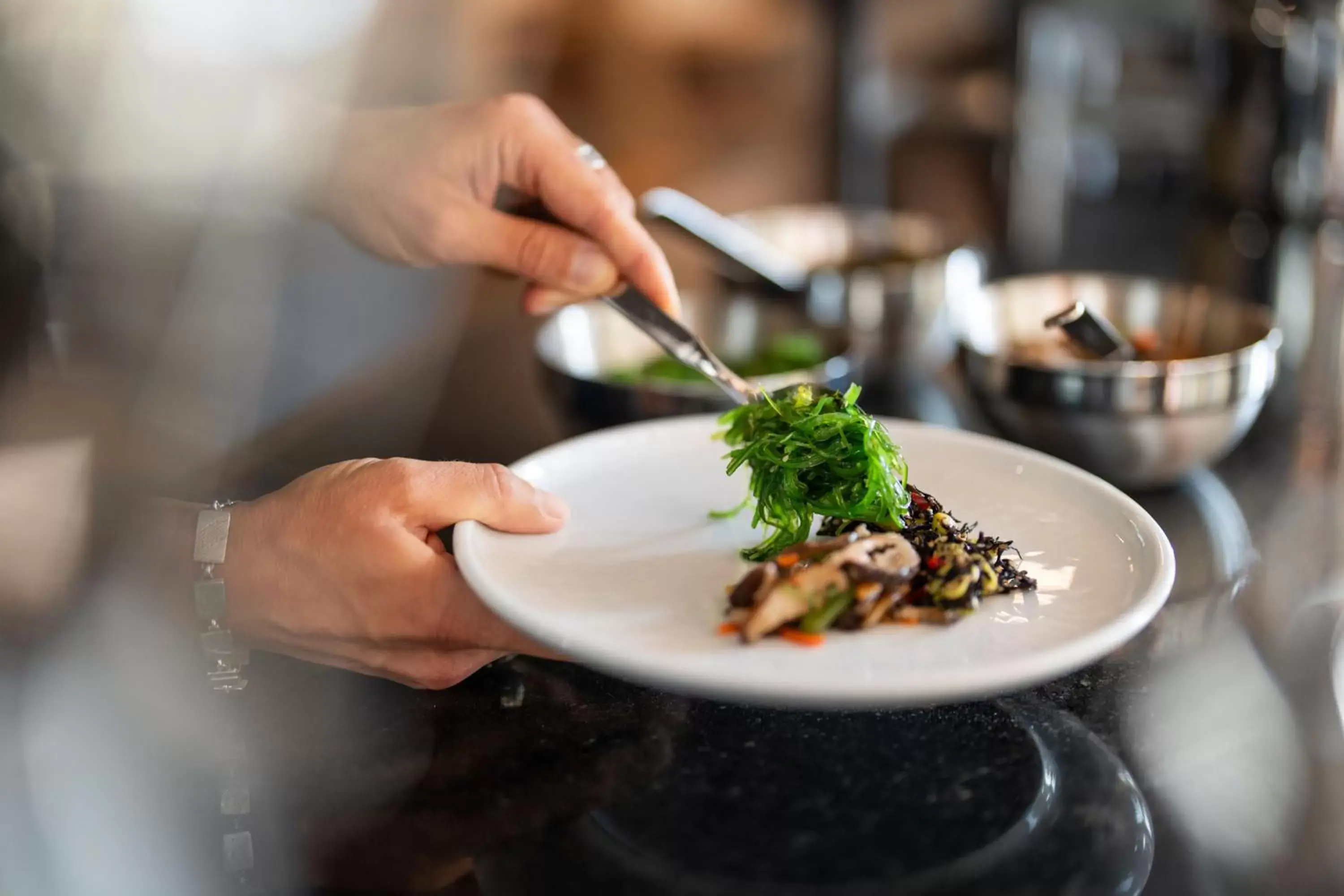 Buffet breakfast, Food in Tailormade Hotel LEO St Gallen