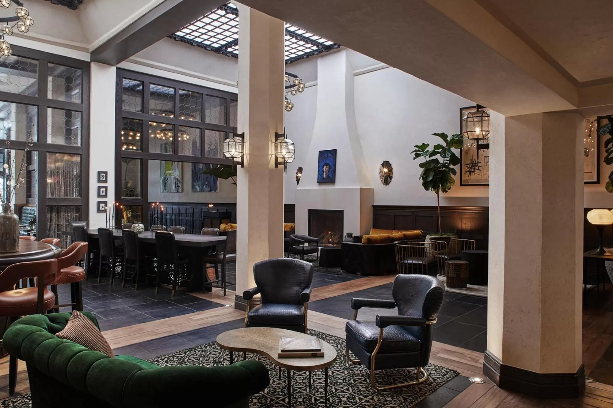 Lobby or reception in Hotel Figueroa, Unbound Collection by Hyatt