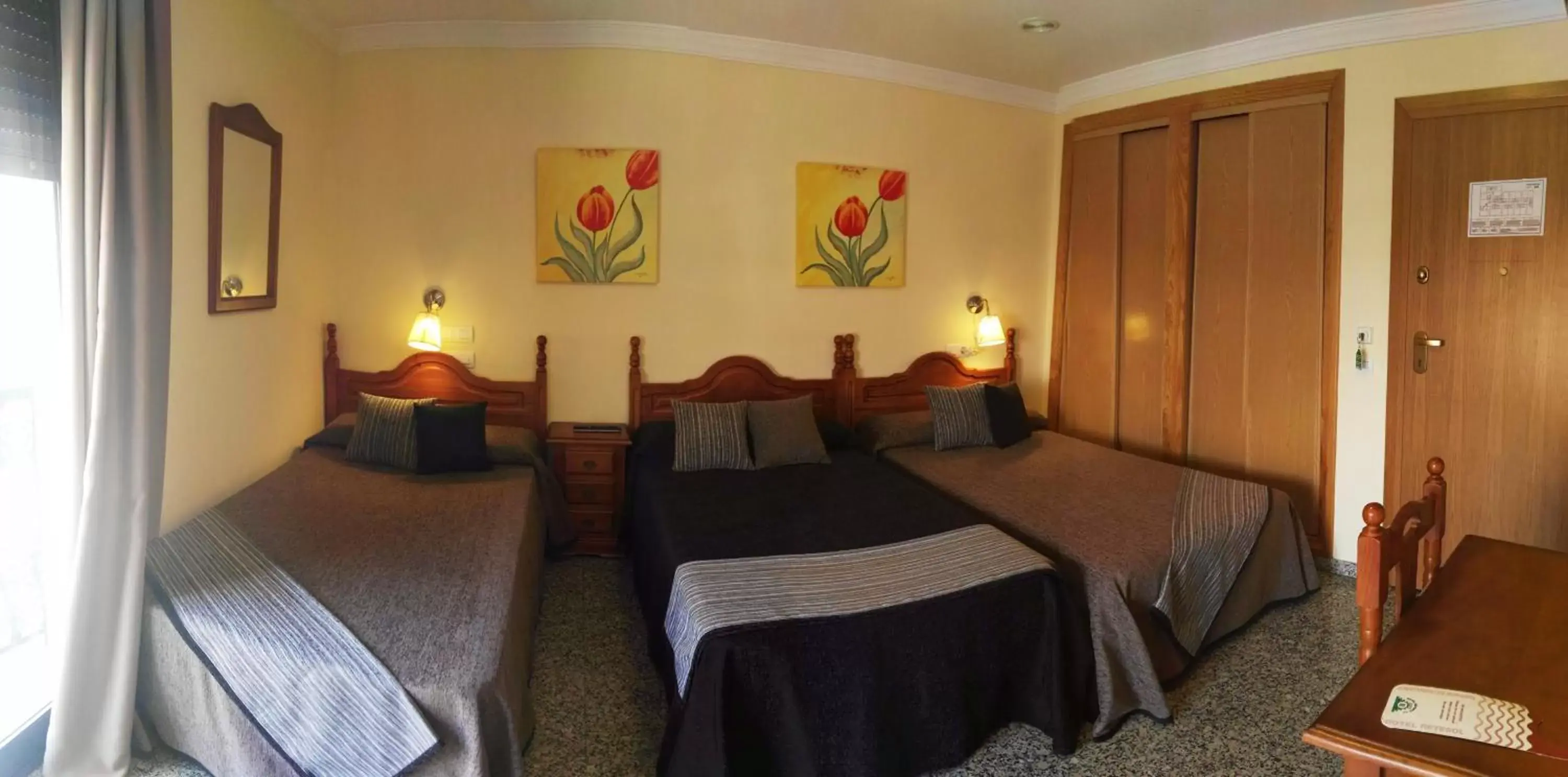 Decorative detail, Bed in Hotel Reyesol