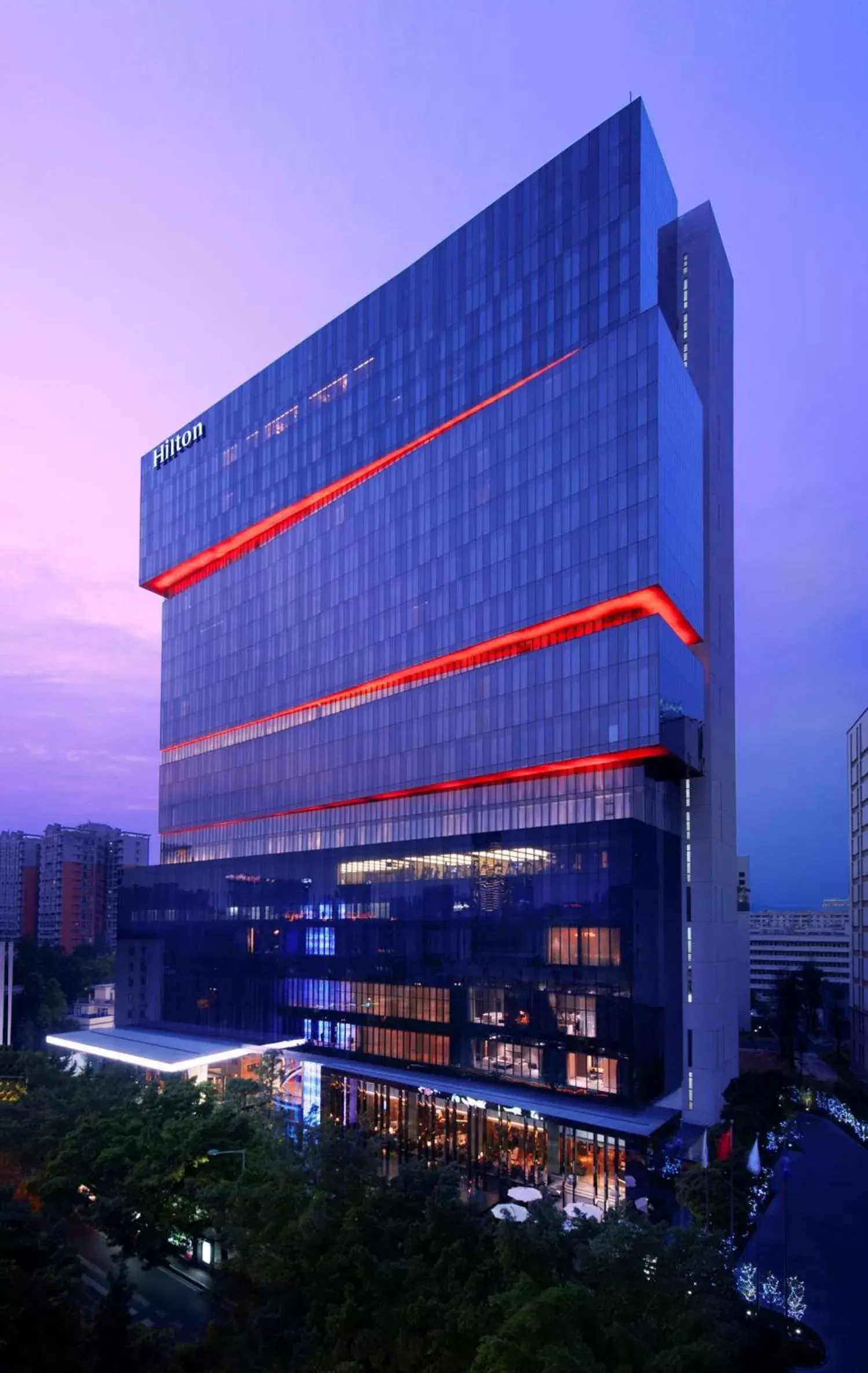 Property Building in Hilton Guangzhou Tianhe