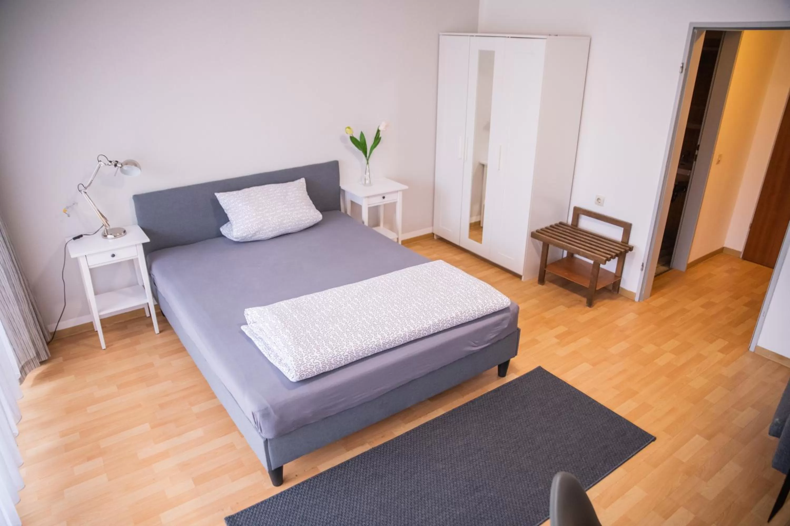 Photo of the whole room, Bed in Römerhof