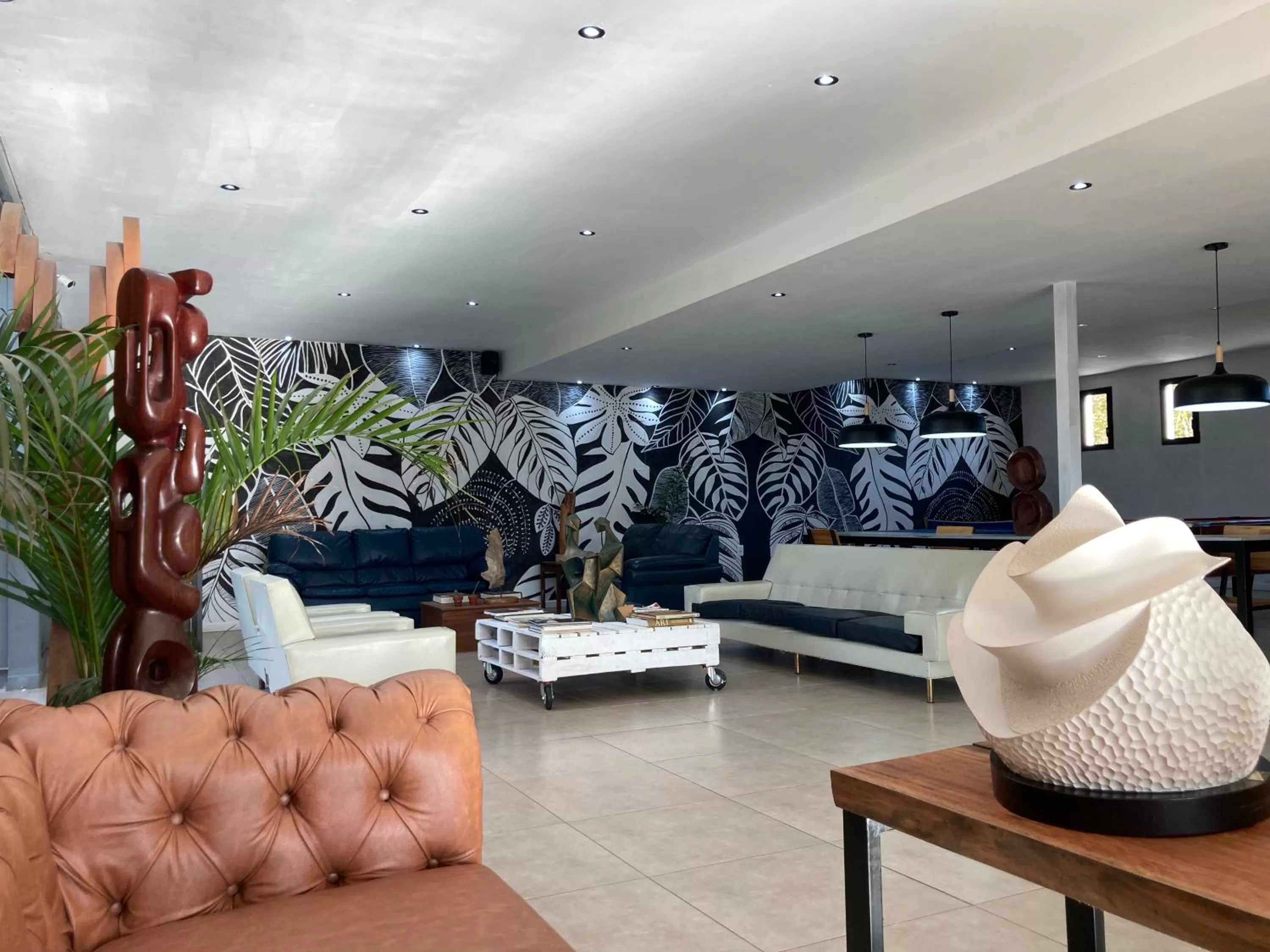 Living room, Lobby/Reception in Campo Abierto