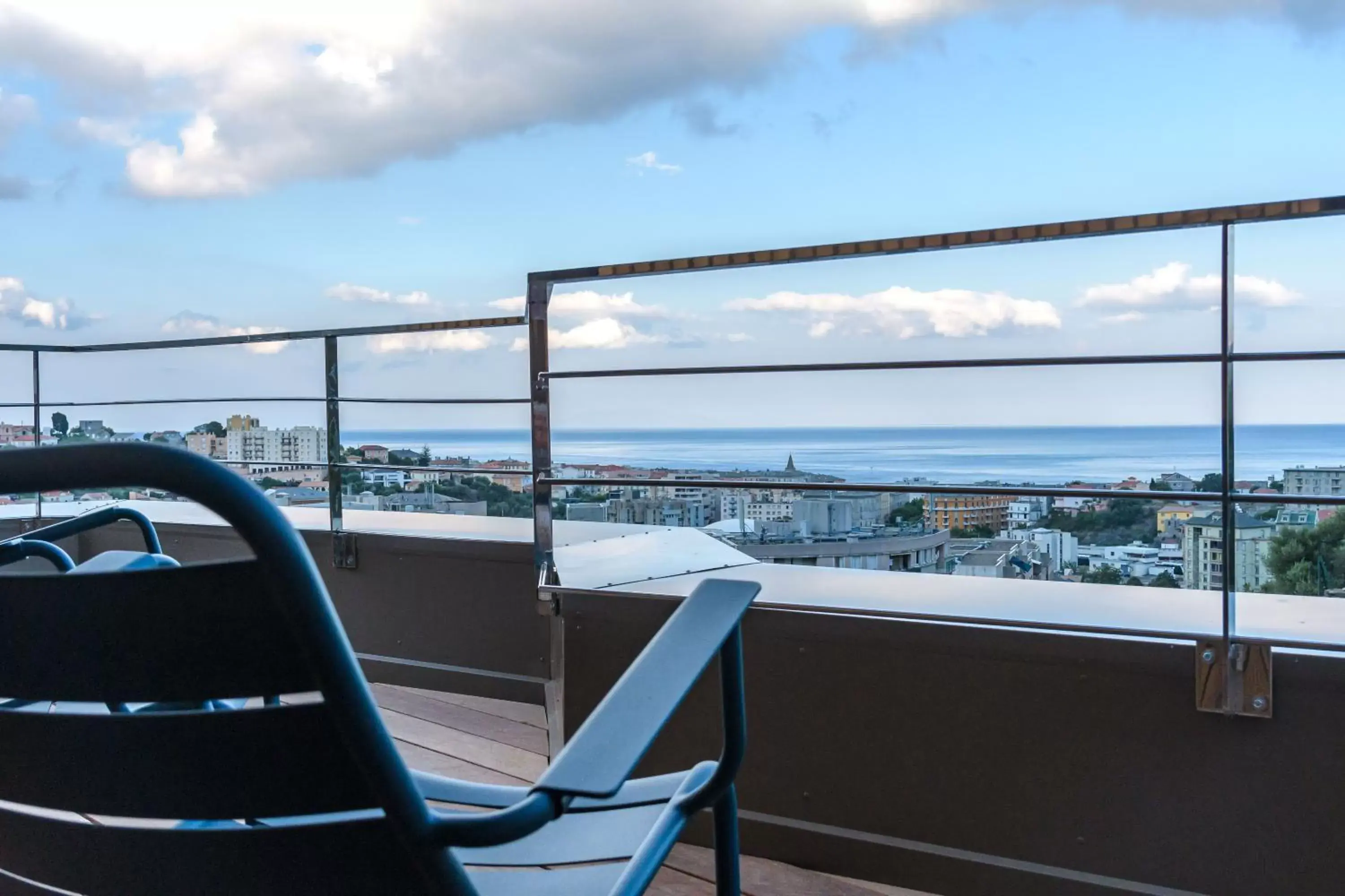Balcony/Terrace in Best Western Montecristo-Bastia