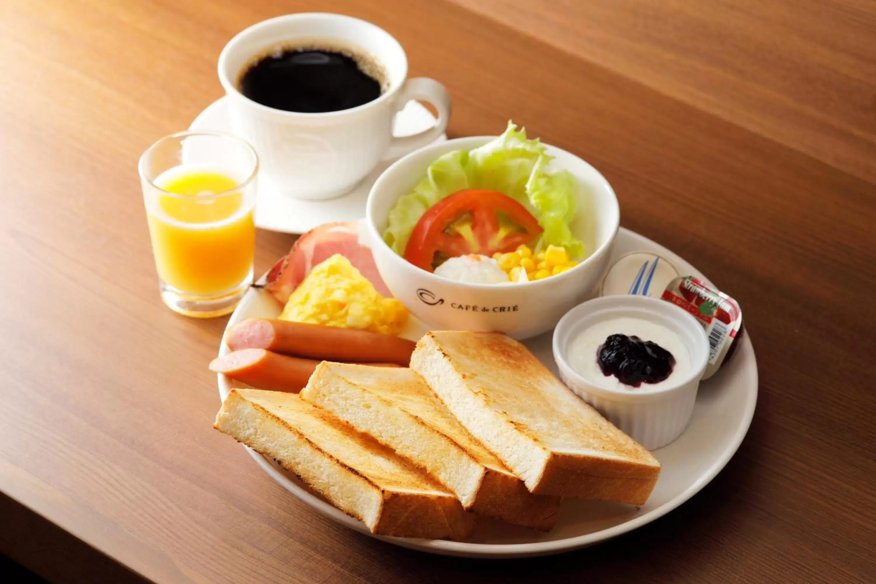 Continental breakfast, Breakfast in JR Inn Sapporo Kita 2 Jo