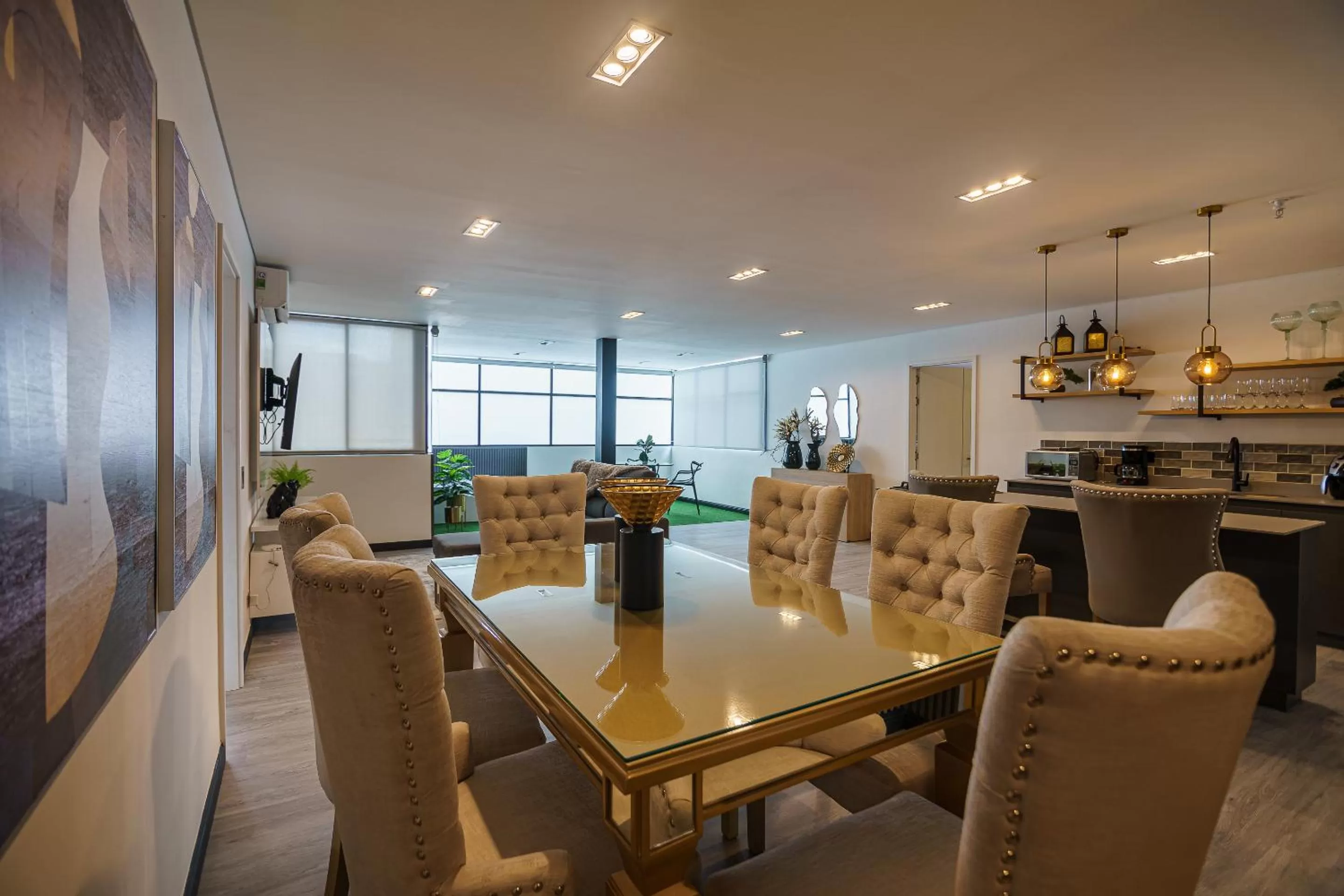Dining area in First Class Hotel