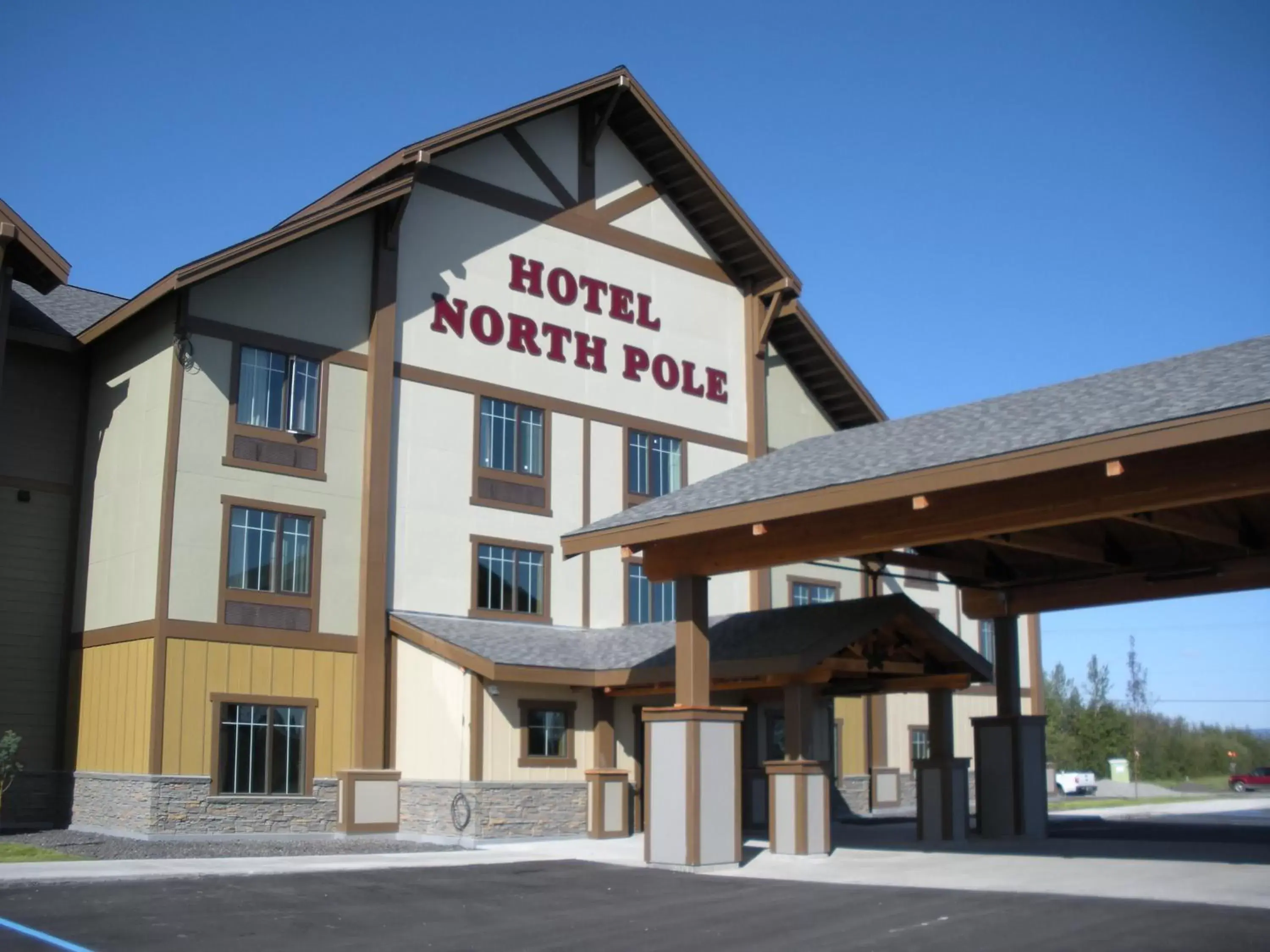 Facade/entrance, Property Building in Hotel North Pole