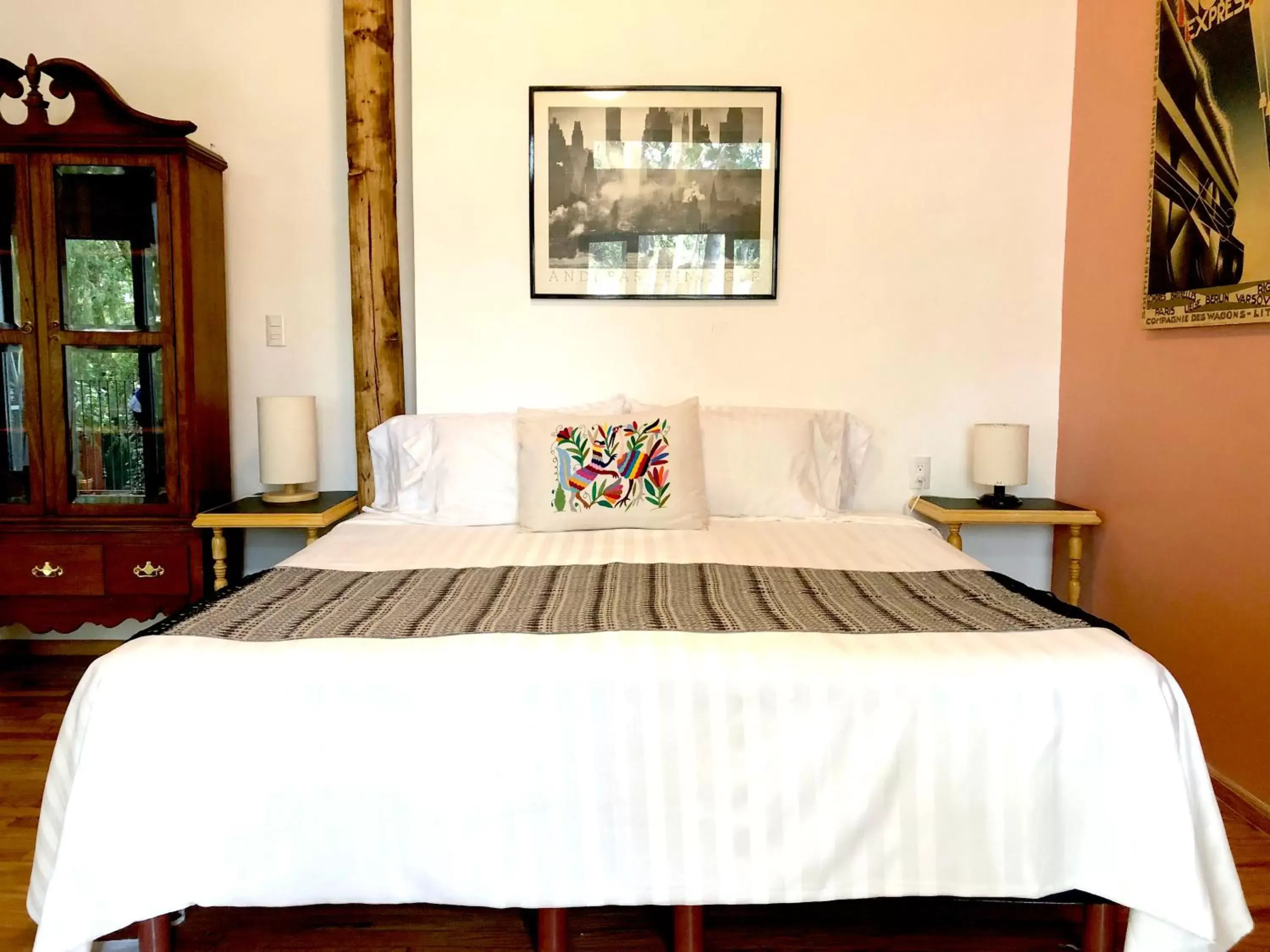 Bed in Casa Jacinta Guest House