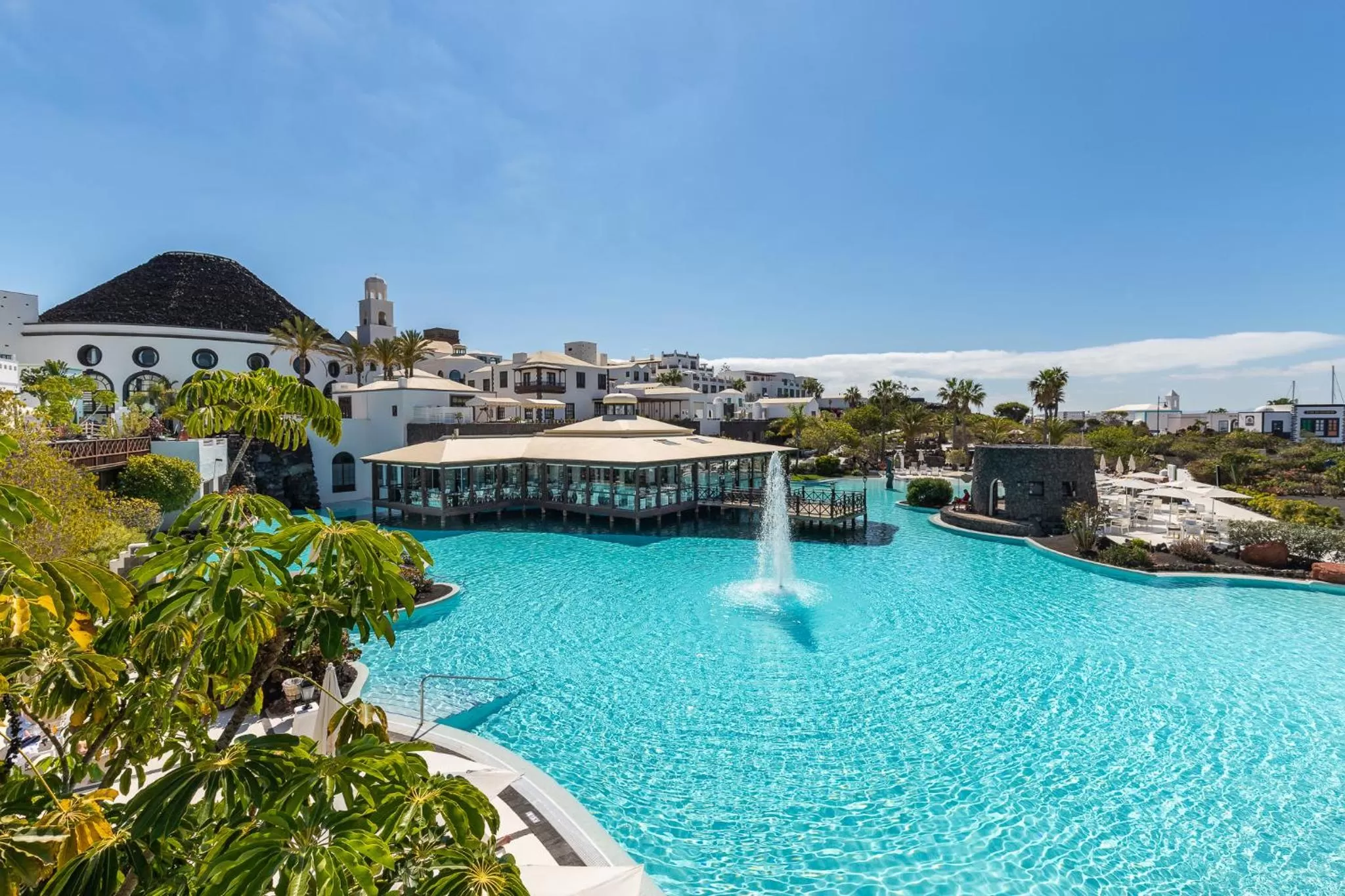 Swimming pool in Hotel LIVVO Volcán Lanzarote