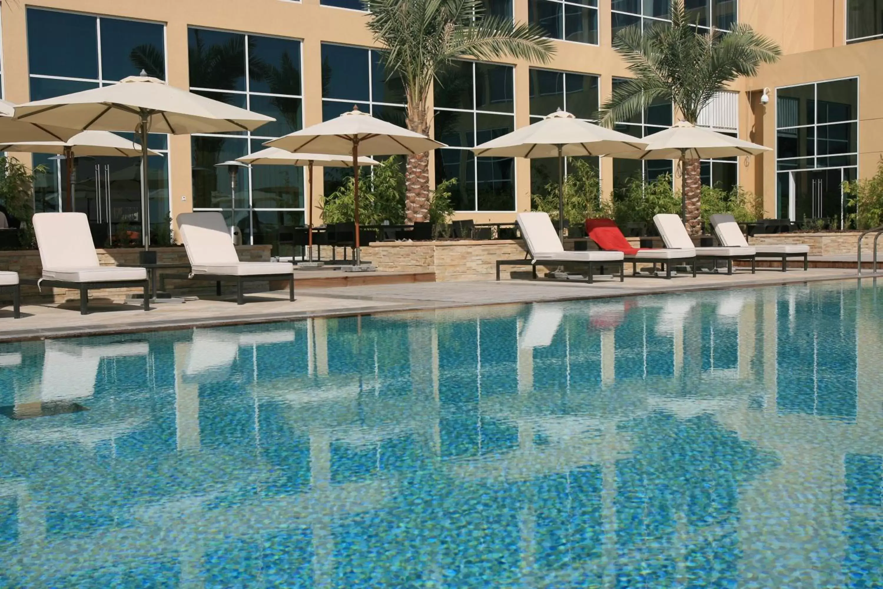 Swimming pool in Centro Yas Island-by Rotana Swimming pool in Centro Yas Island-by Rotana