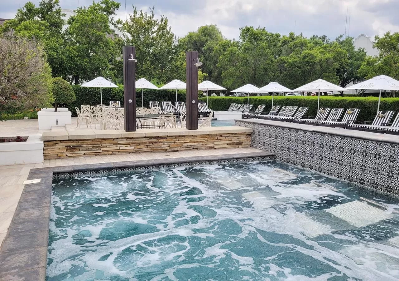 Swimming pool in Kievits Kroon Gauteng Wine Estate