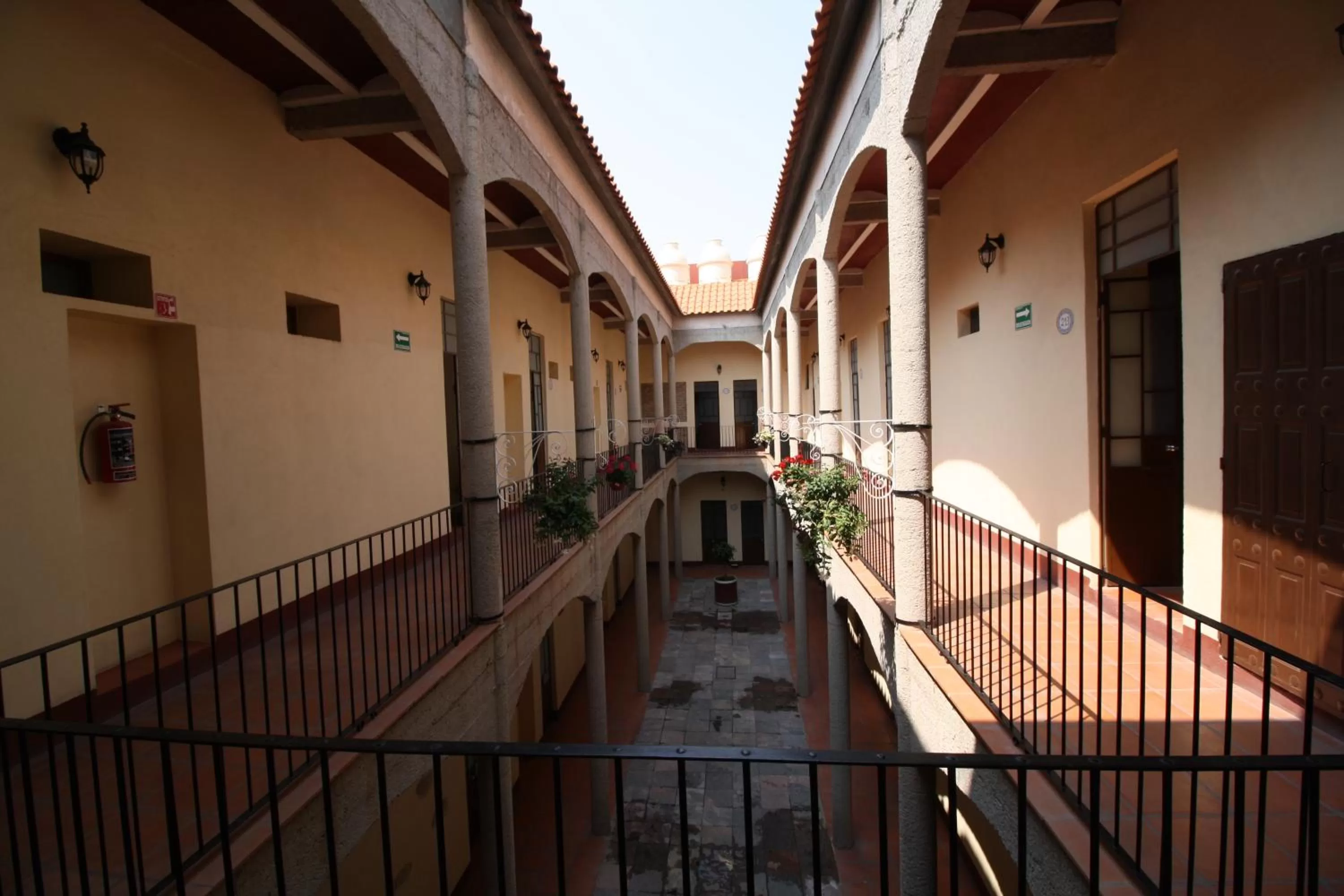 Floor plan in Hotel Rincón Poblano