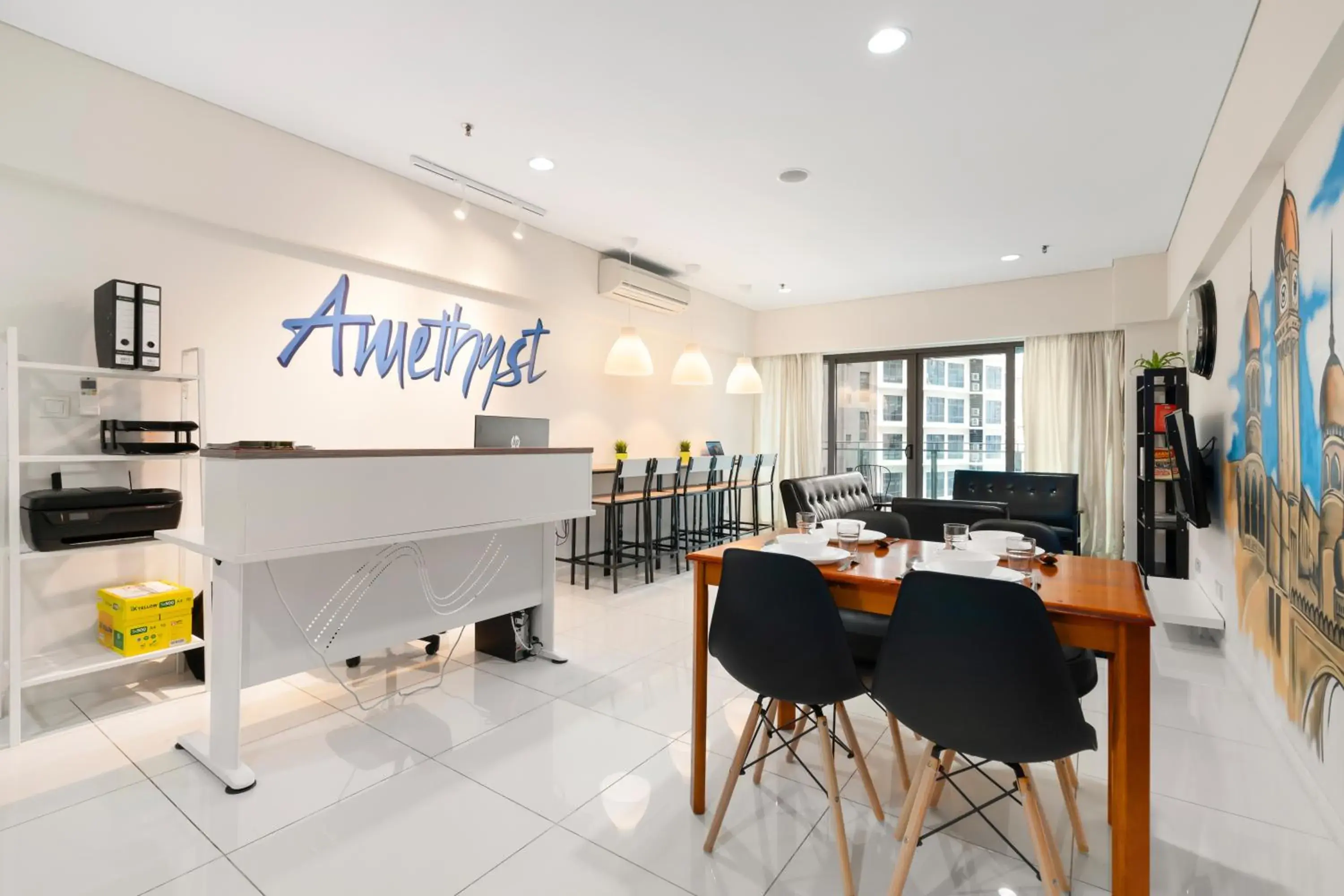 Property logo or sign, Restaurant/Places to Eat in Amethyst Dorm KLCC