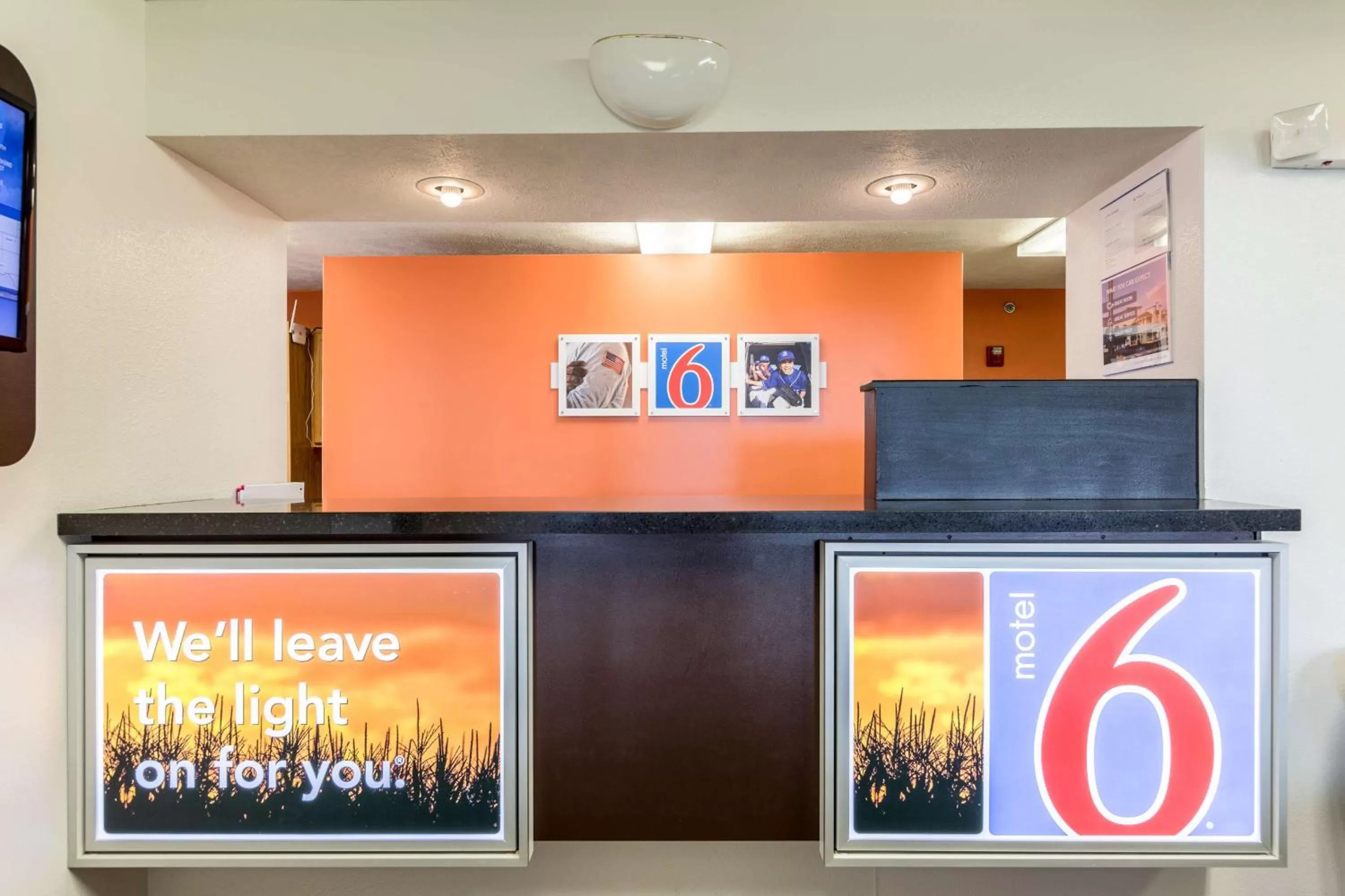Lobby or reception in Motel 6-Percival, IA
