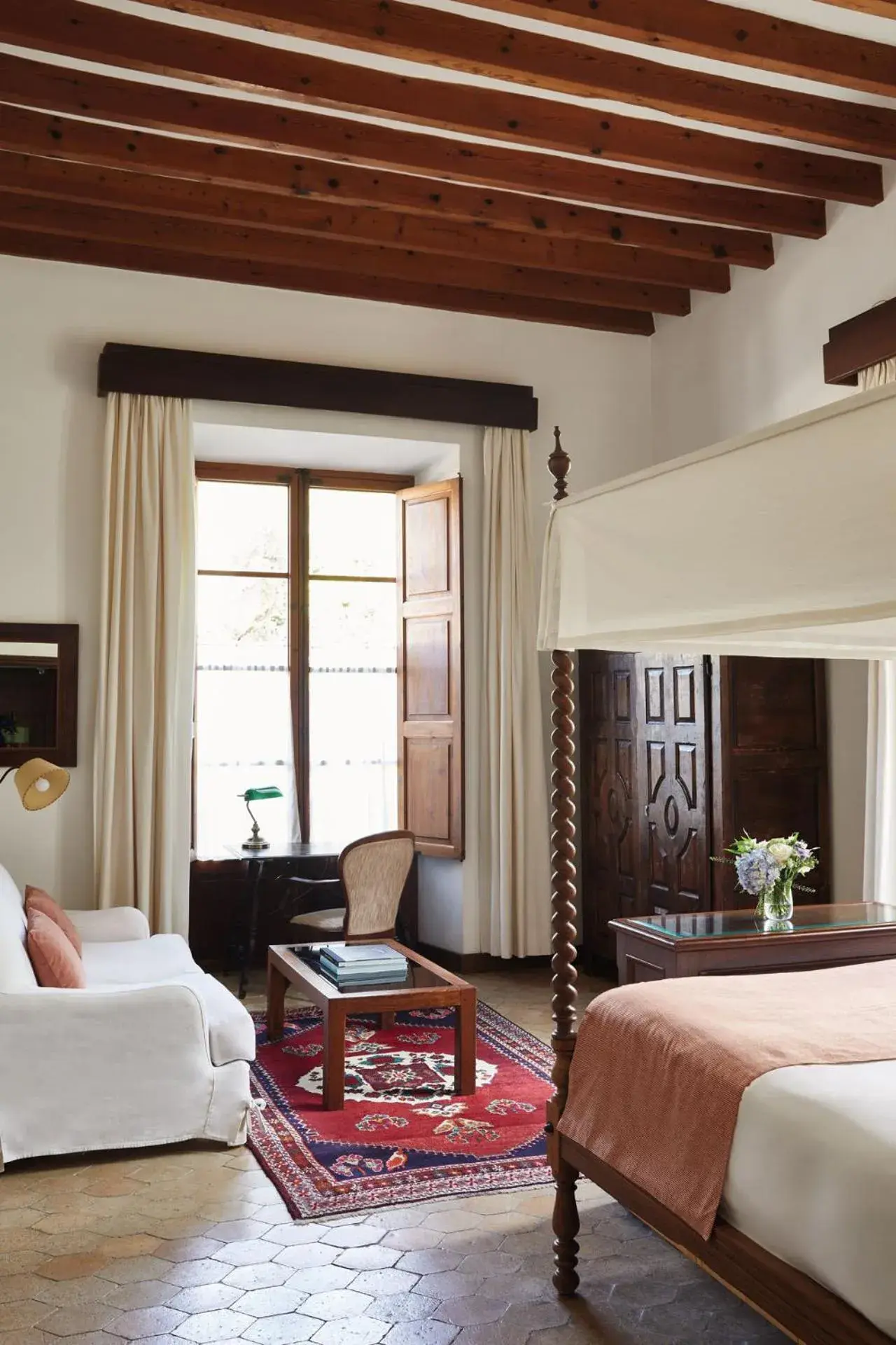 Seating area in La Residencia, A Belmond Hotel, Mallorca