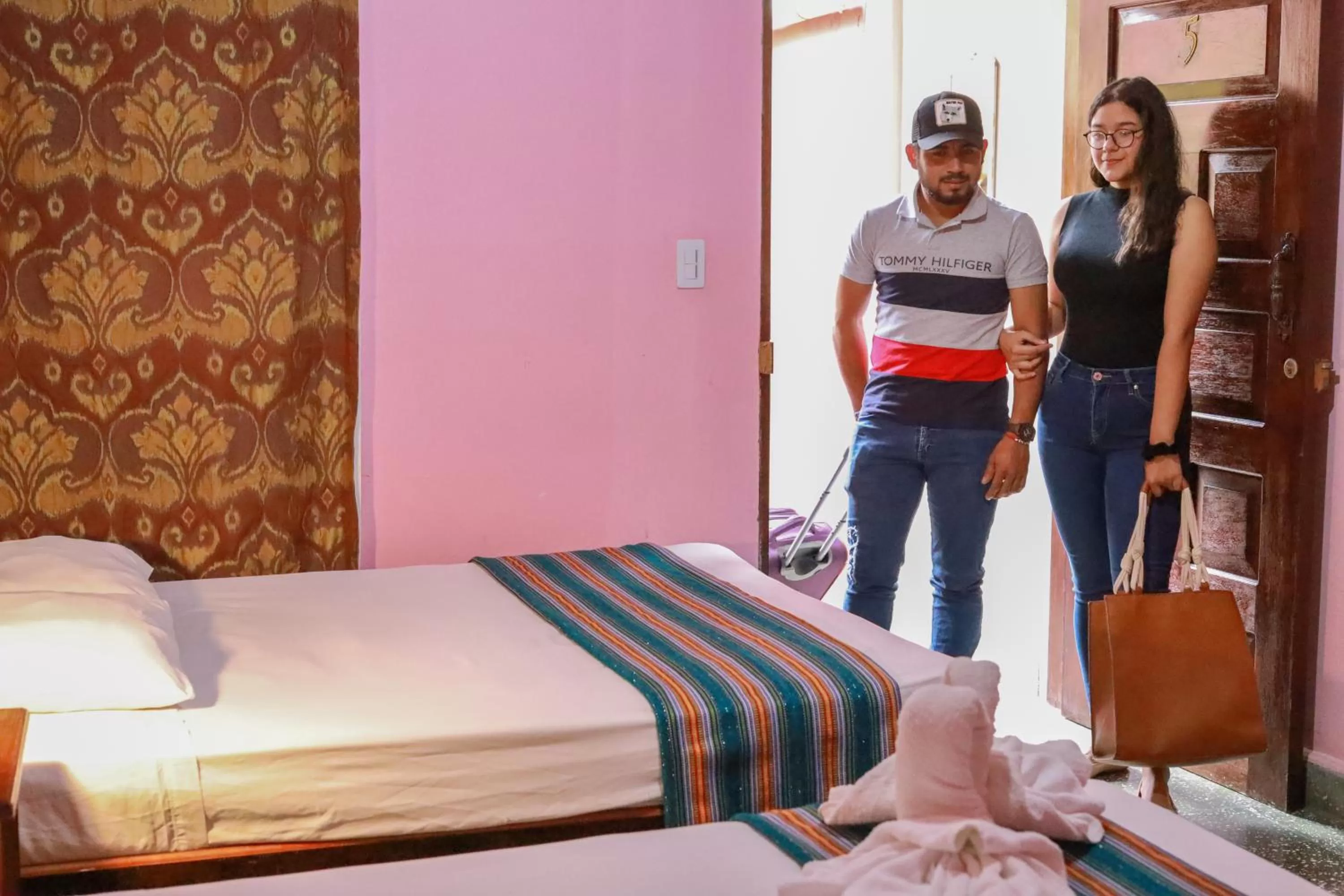 People, Bed in Hotel Rosalila