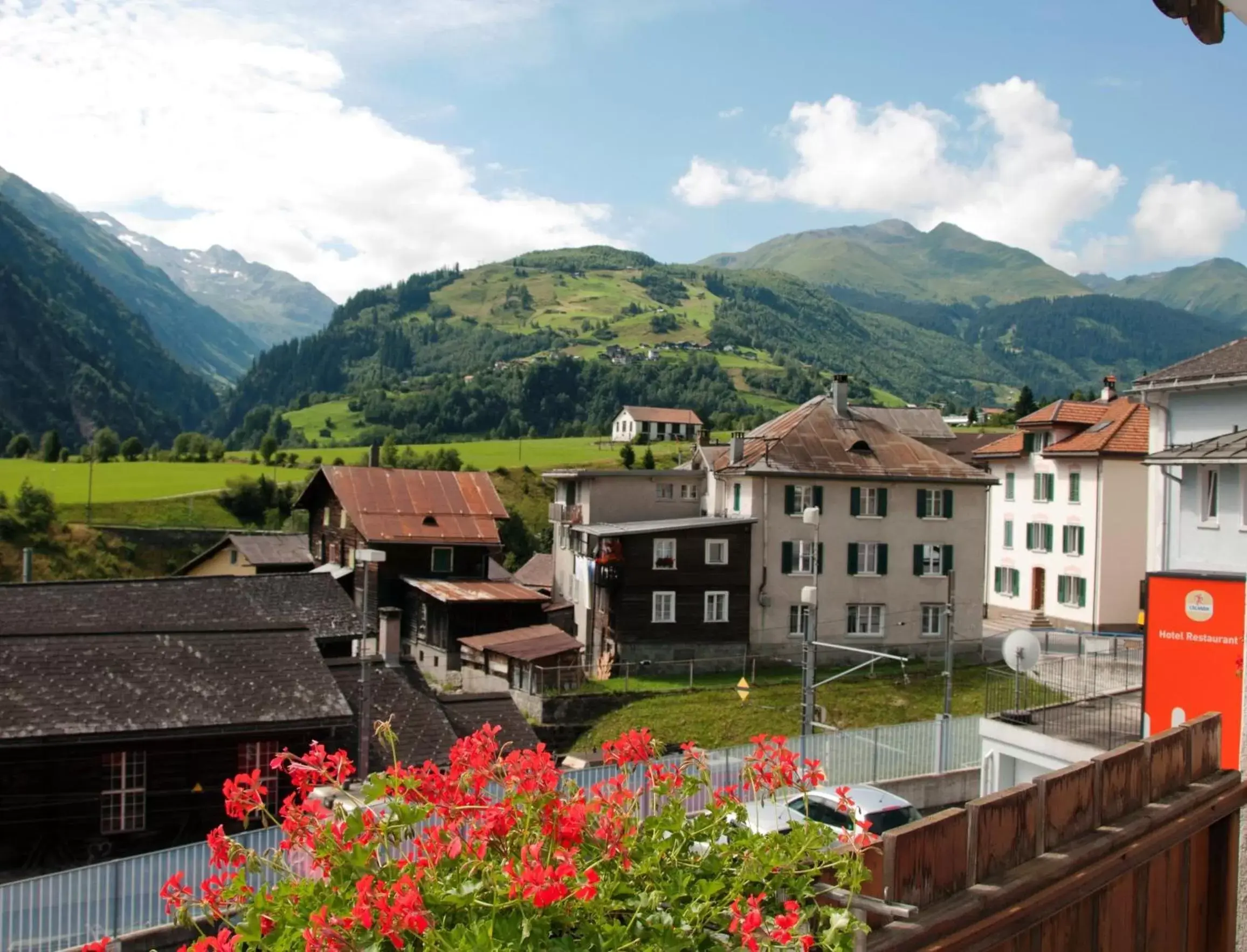 View (from property/room), Mountain View in Hotel Restaurant La Furca