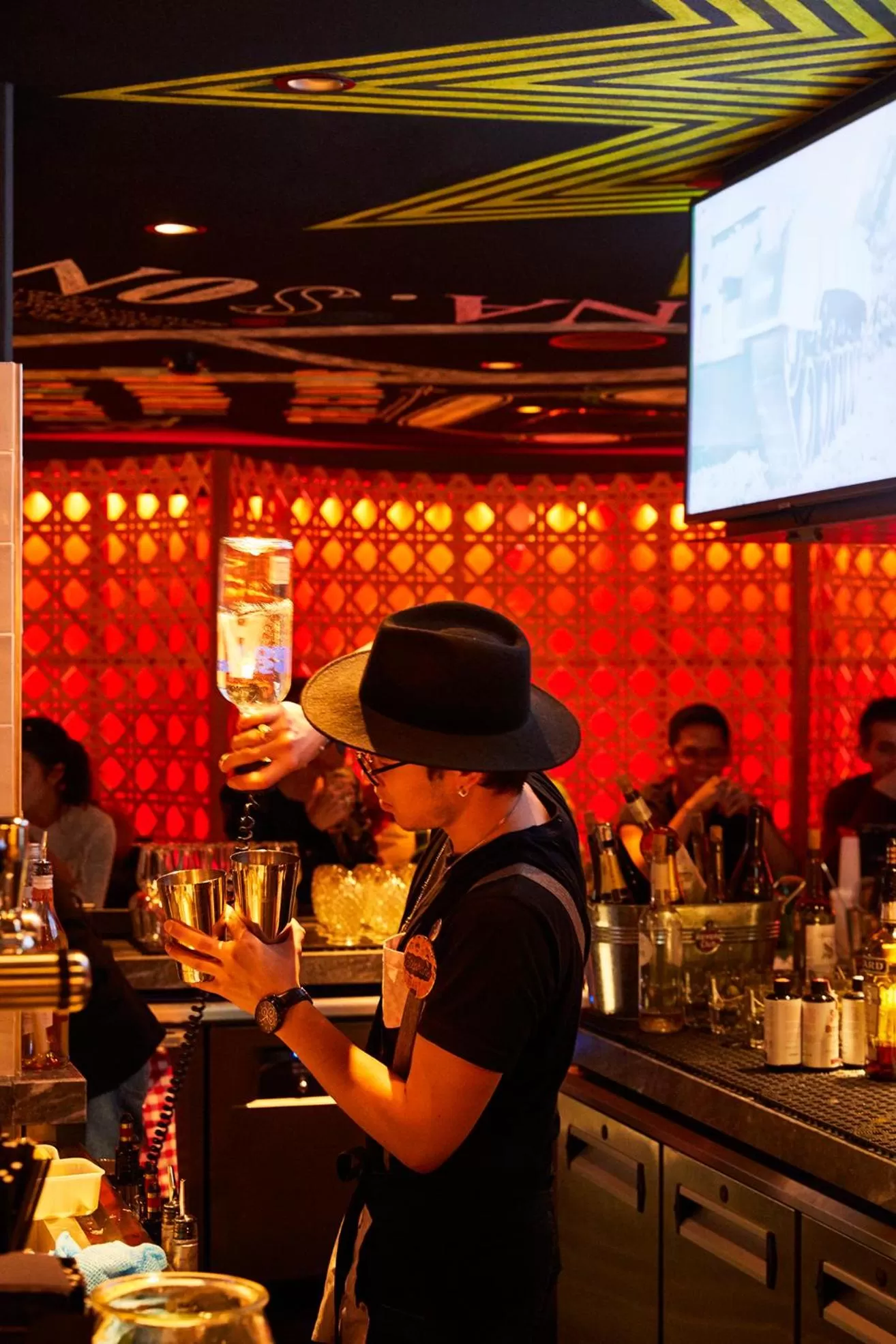 Lounge or bar in Mama Shelter Toulouse