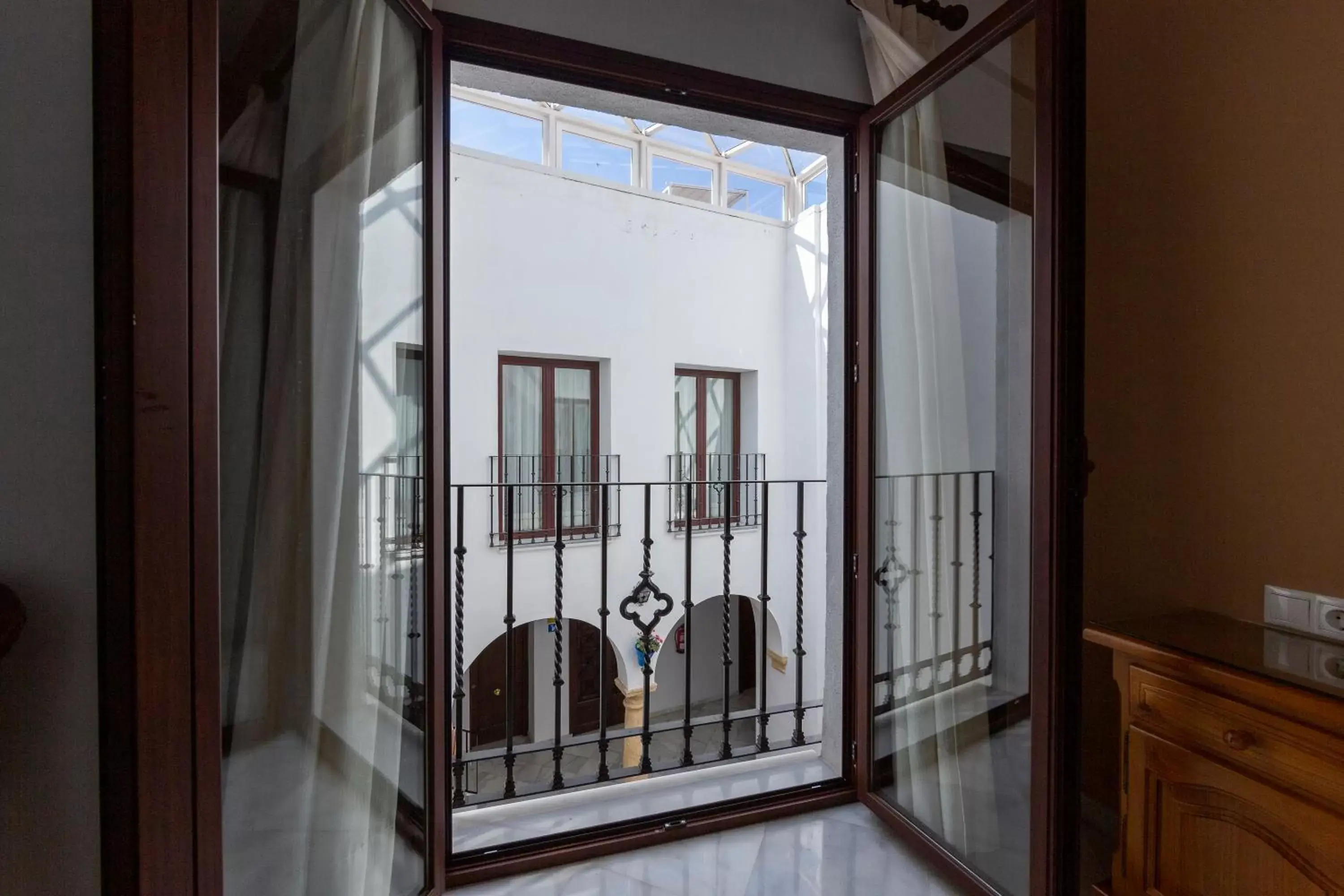 Balcony/Terrace in Los Omeyas Hotel