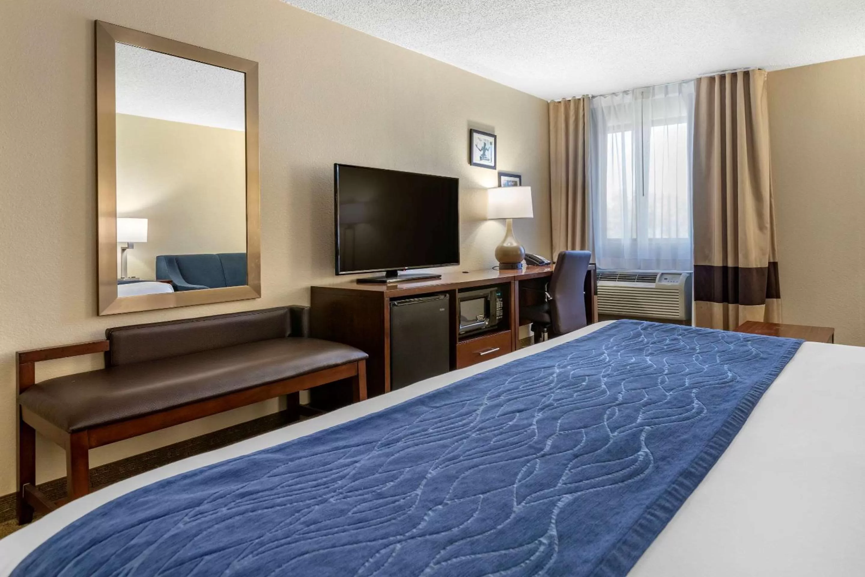 Photo of the whole room, Bed in Comfort Inn Near Greenfield Village