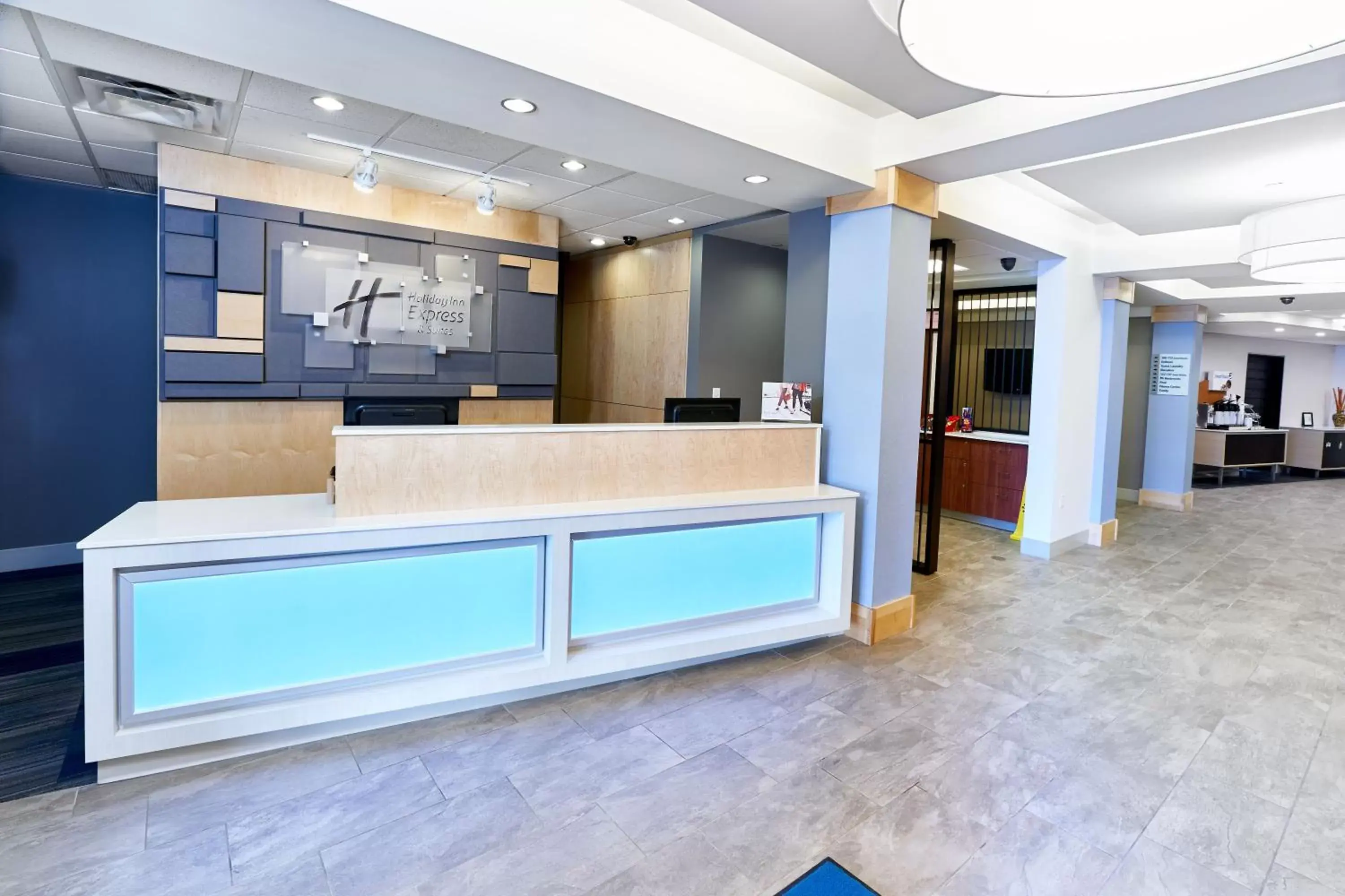 Lobby or reception, Lobby/Reception in Holiday Inn Express Hotel & Suites Dieppe Airport, an IHG Hotel