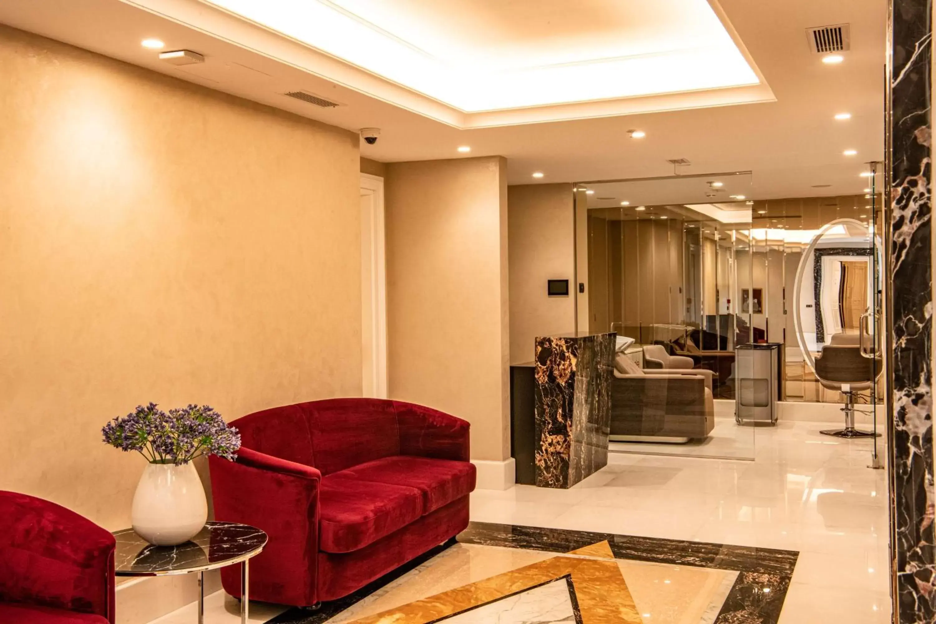 Lobby/Reception in Radisson Collection Morina Hotel, Tirana