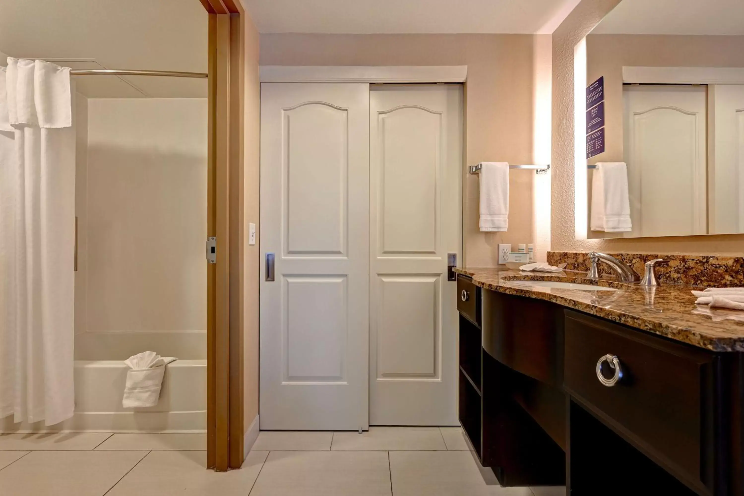 Bathroom in Homewood Suites by Hilton Albuquerque Airport