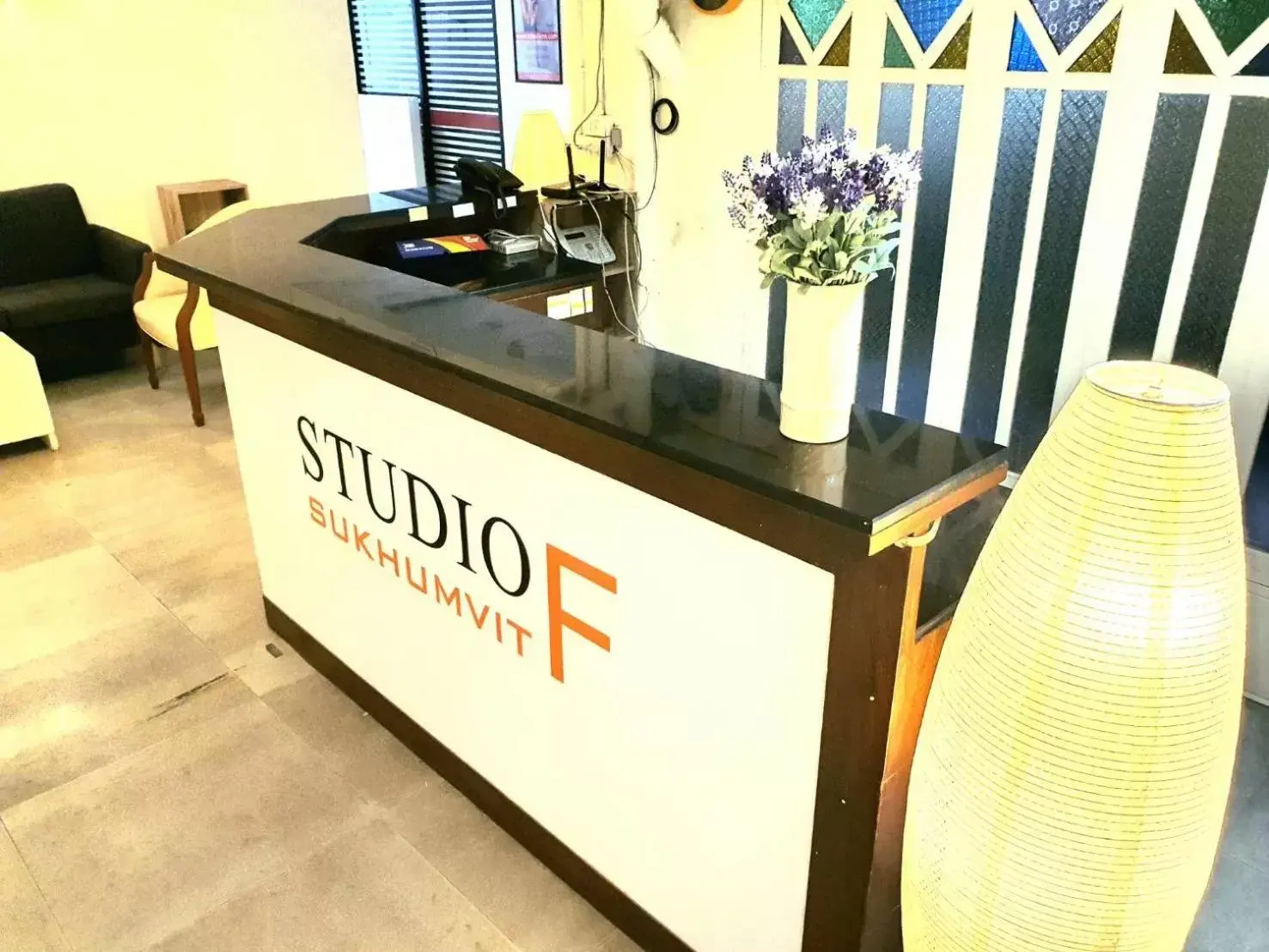 Lobby or reception in Studio F Sukhumvit