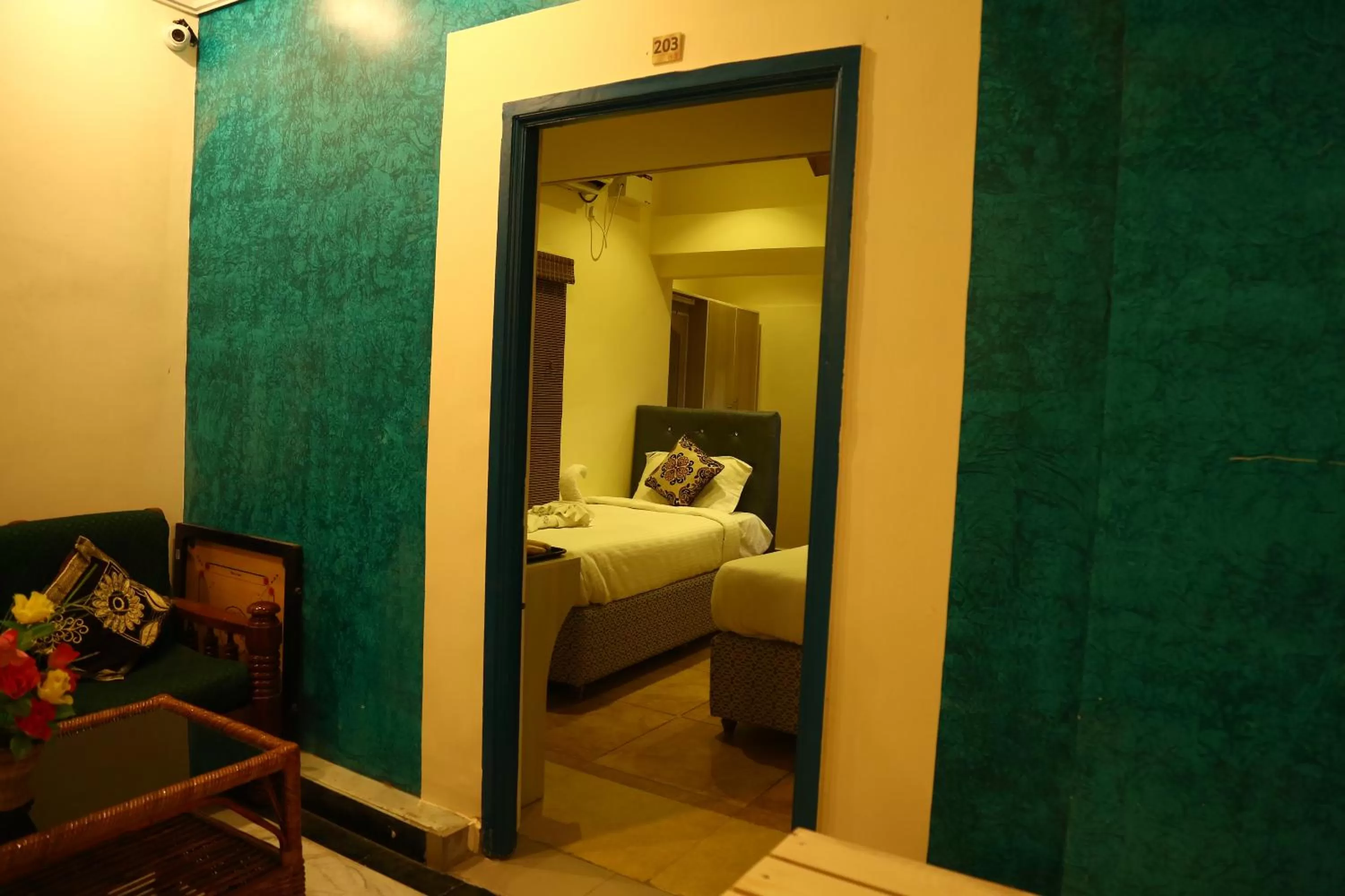 Bedroom, Bed in Zingle Stay Airport Hotel