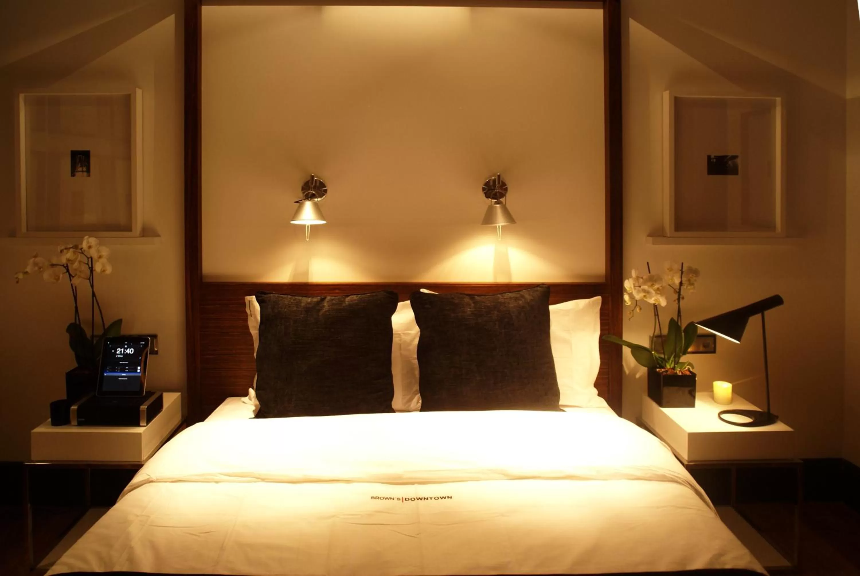 Interior Double Room in Browns Downtown Hotel