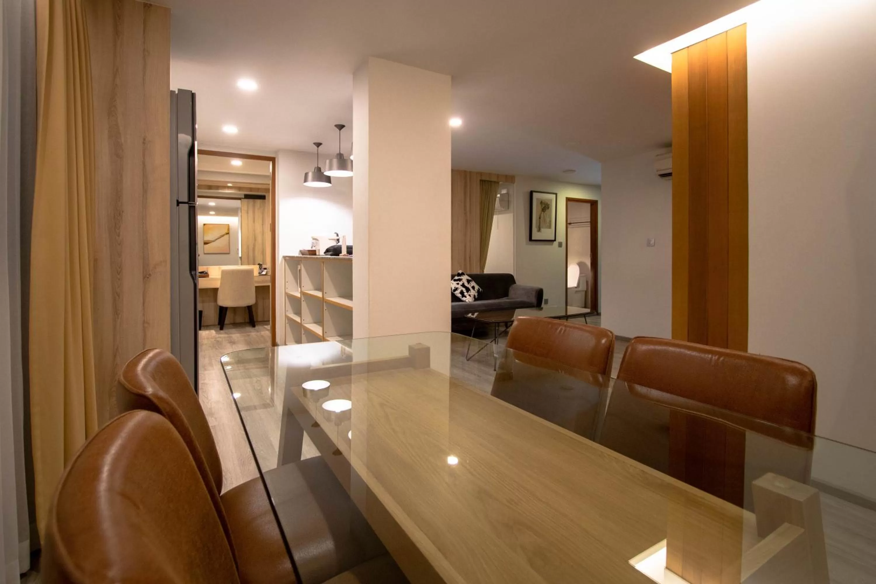 Living room in The Residence Rajtaevee Hotel