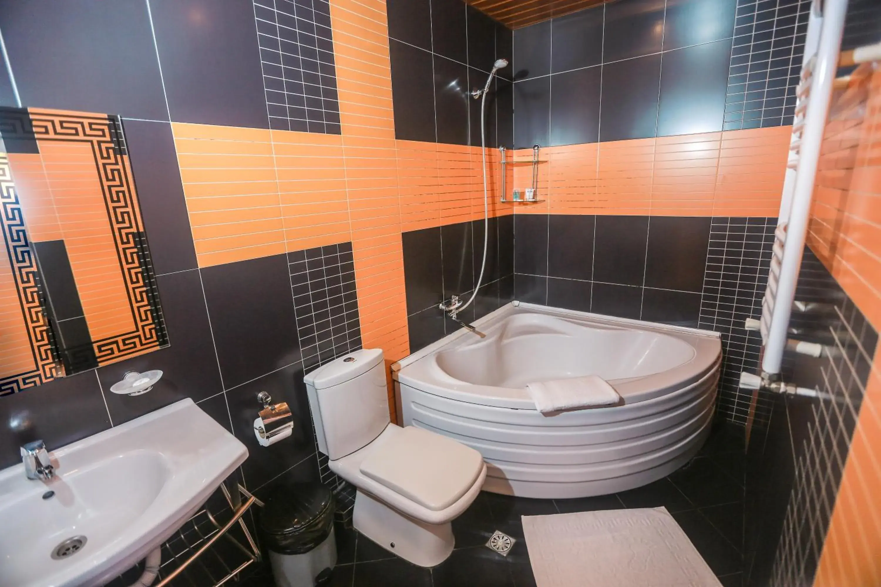 Shower, Bathroom in Hotel New Metekhi