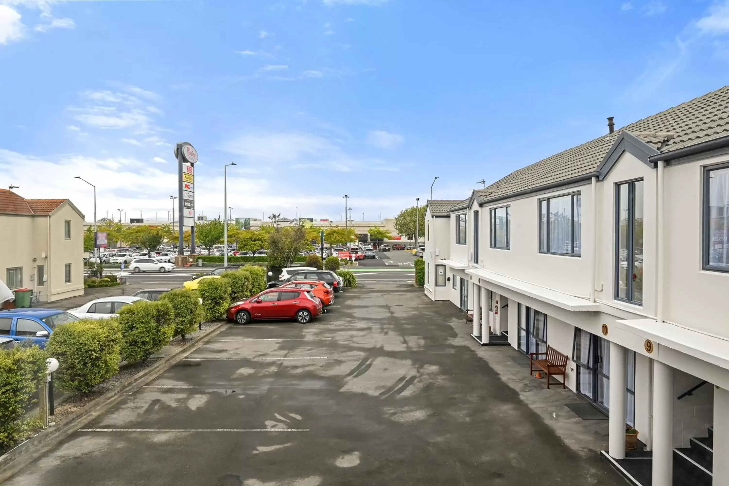 Property building in Riccarton Mall Motel