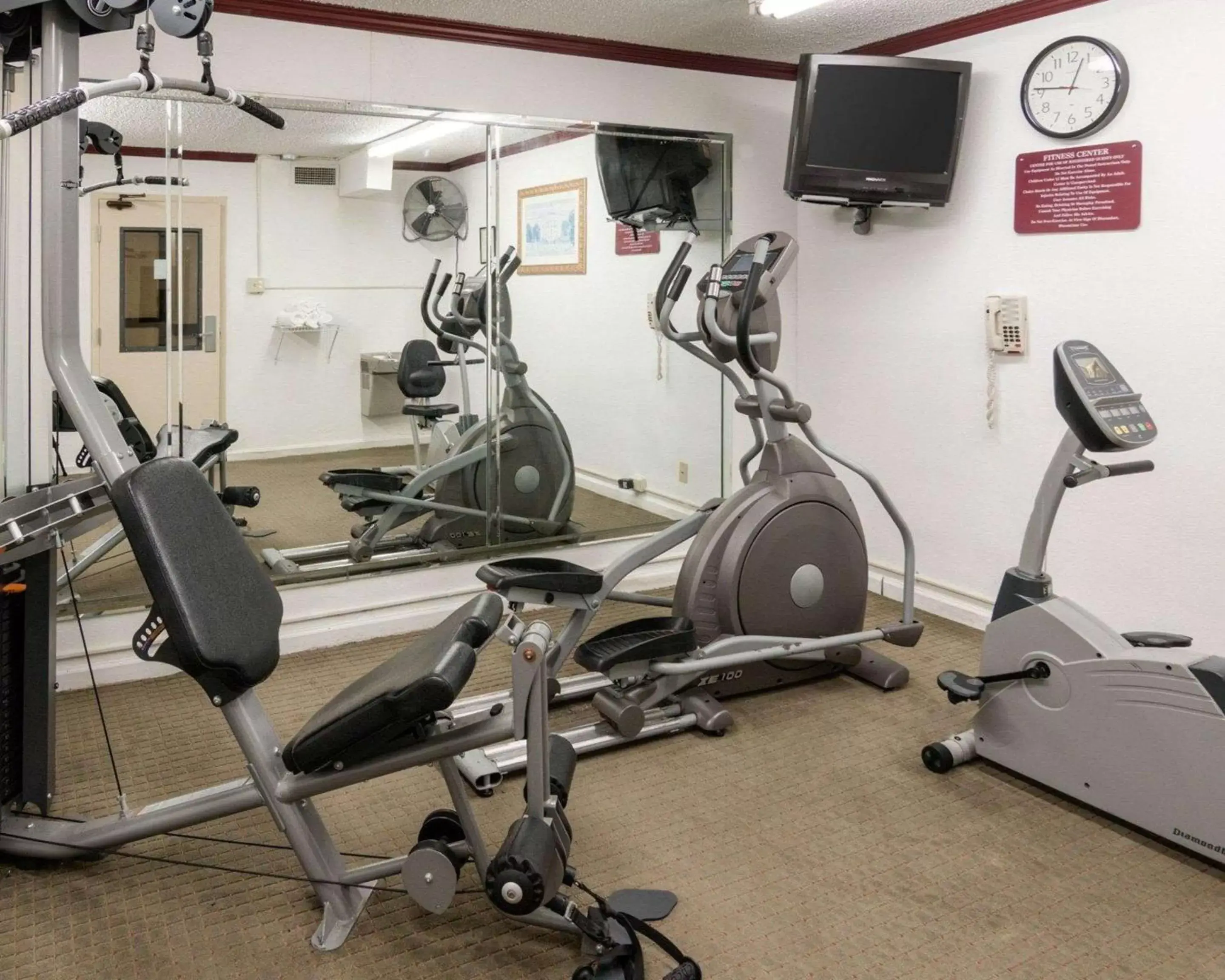 Fitness centre/facilities, Fitness Center/Facilities in Quality Inn Shreveport