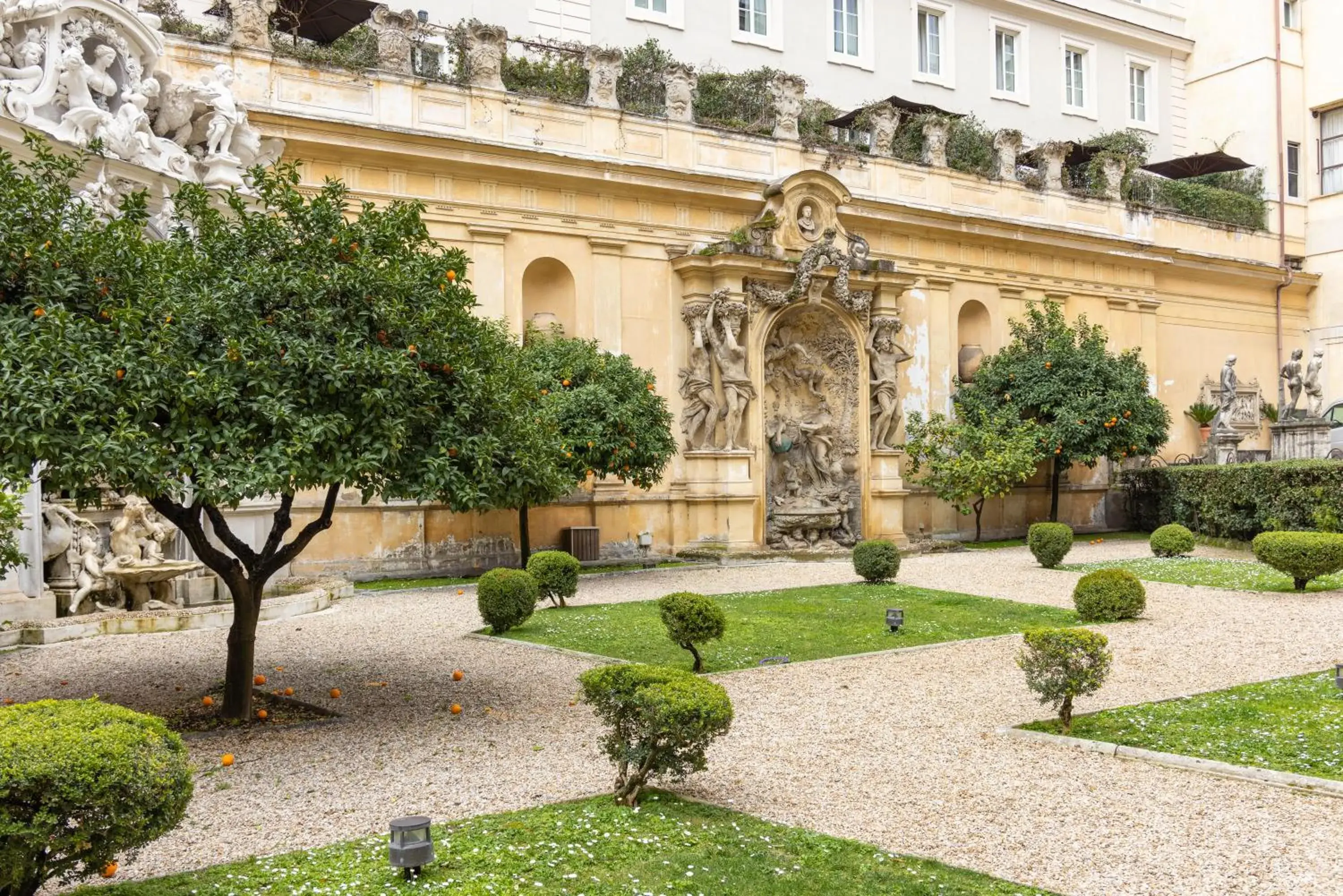 Garden view in Hotel Vilòn - Small Luxury Hotels of the World