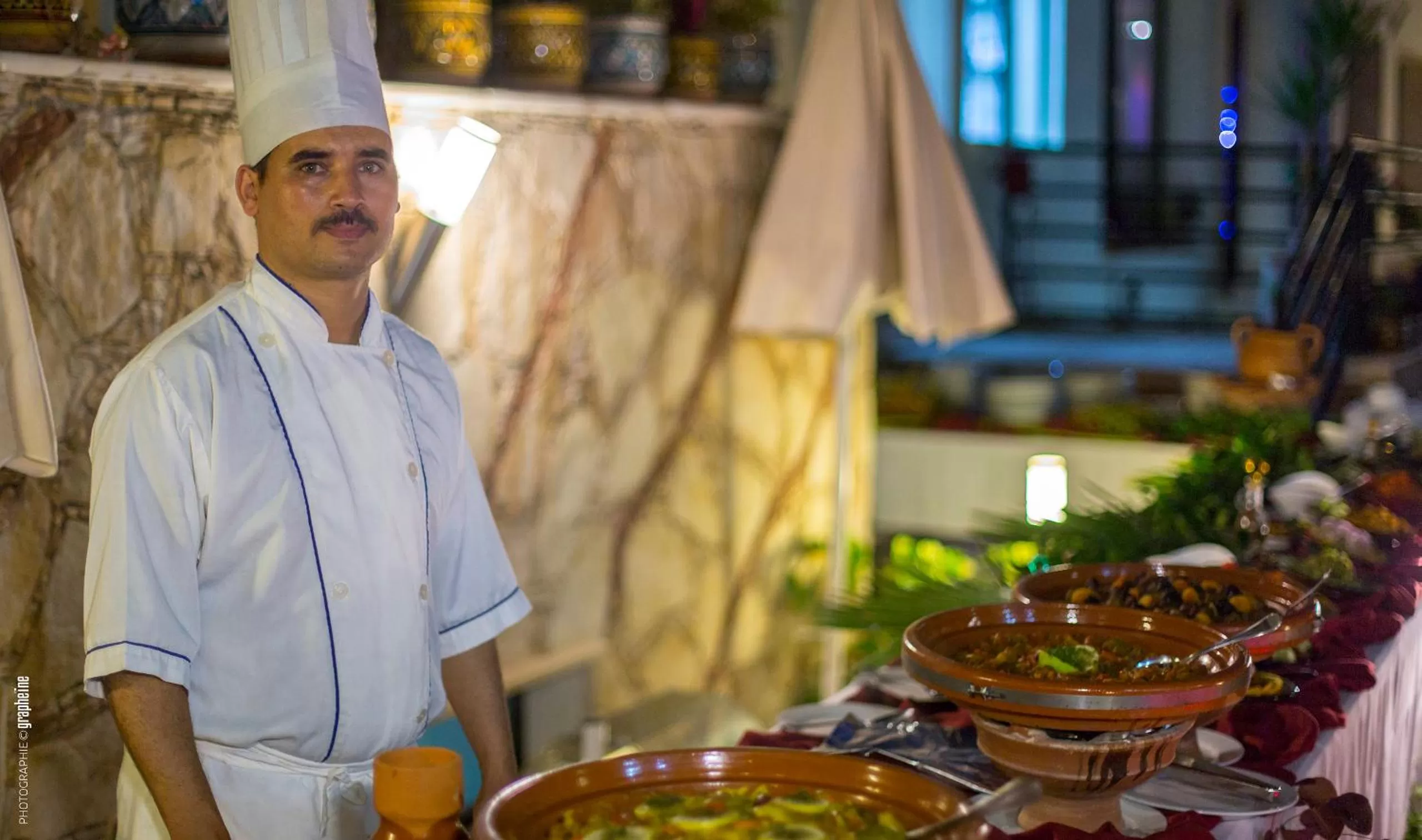 Staff in Atlantic Hotel Agadir