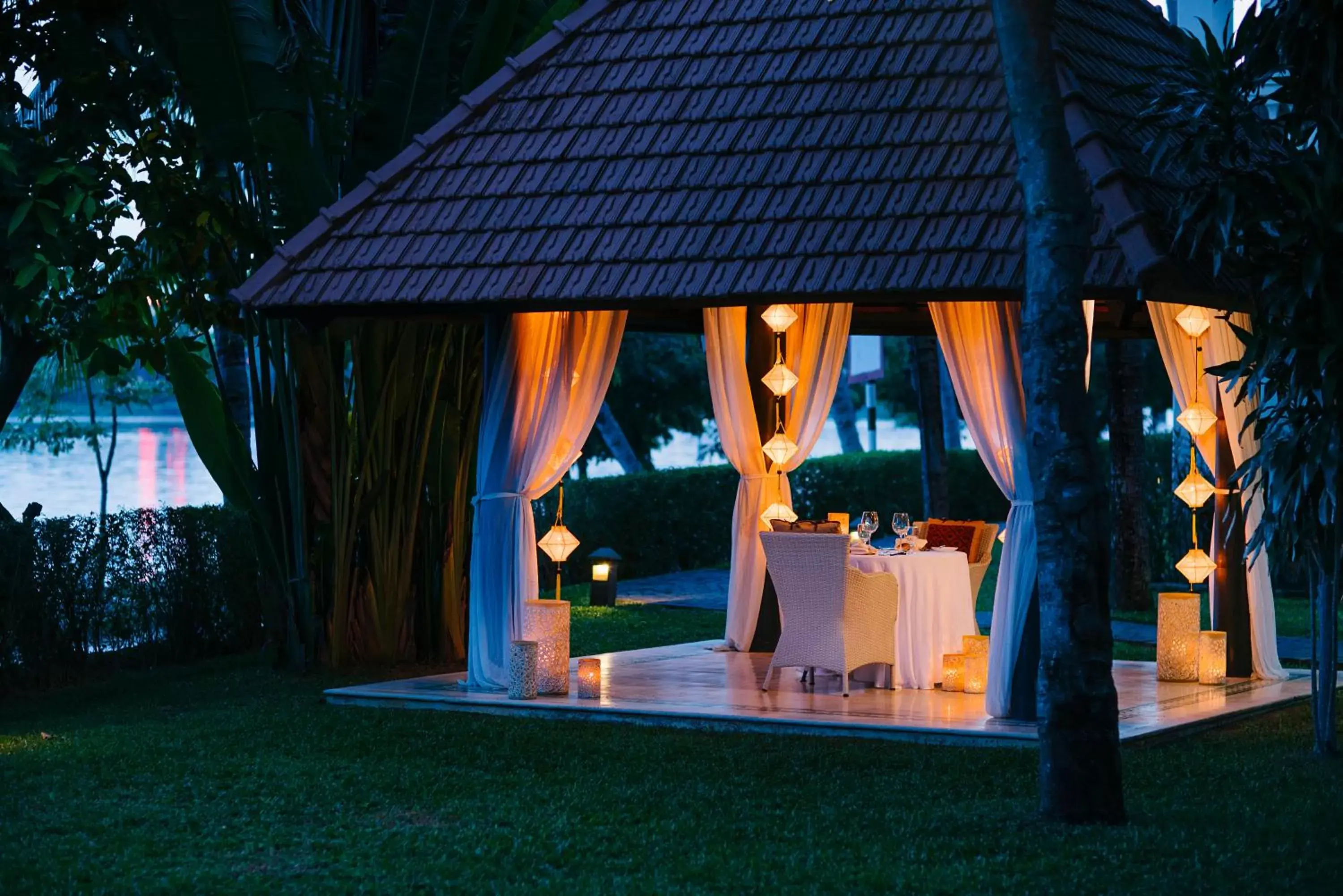 Dining area in Anantara Hoi An Resort