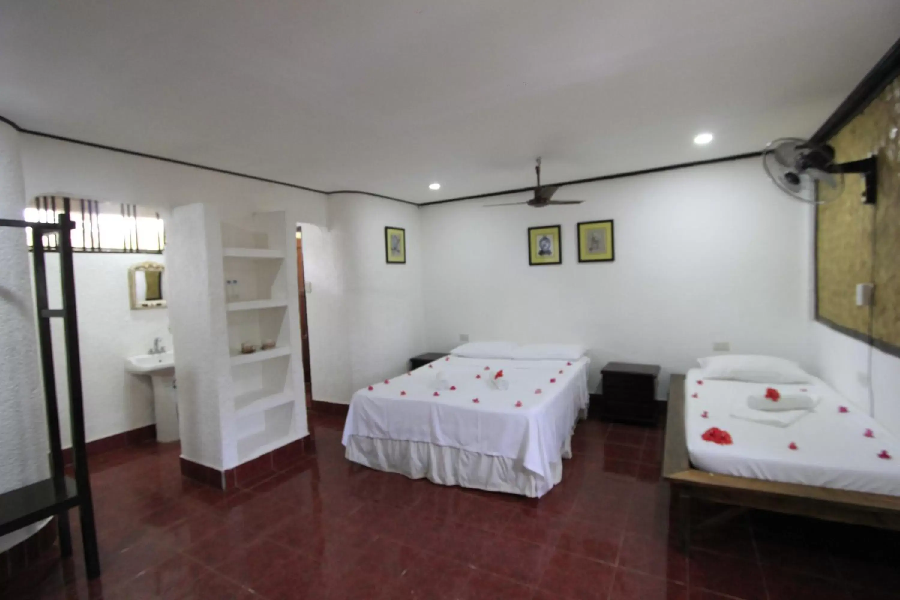 Bed in Discovery Island Resort Bed in Discovery Island Resort