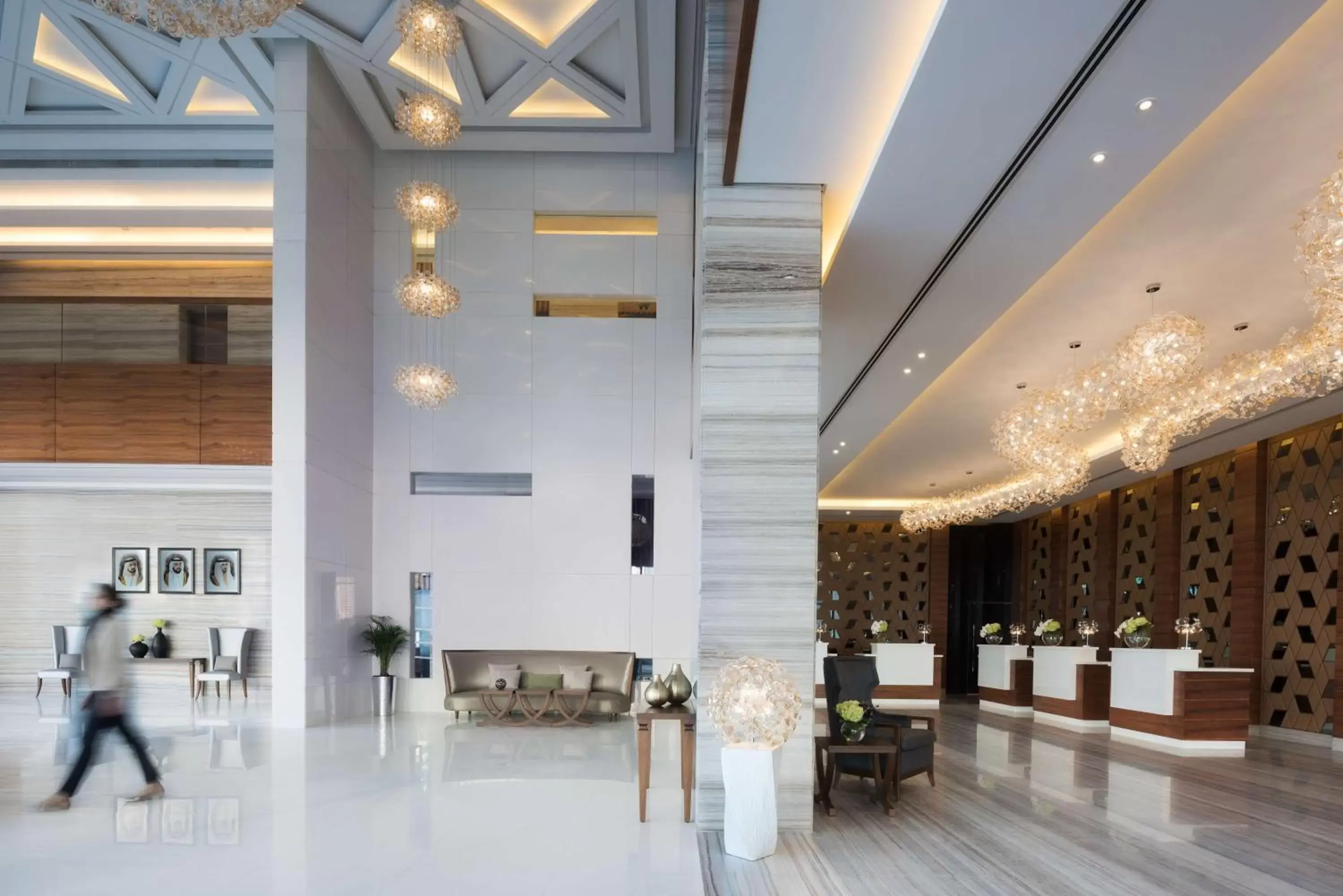 People, Lobby/Reception in Radisson Blu Hotel, Dubai Waterfront