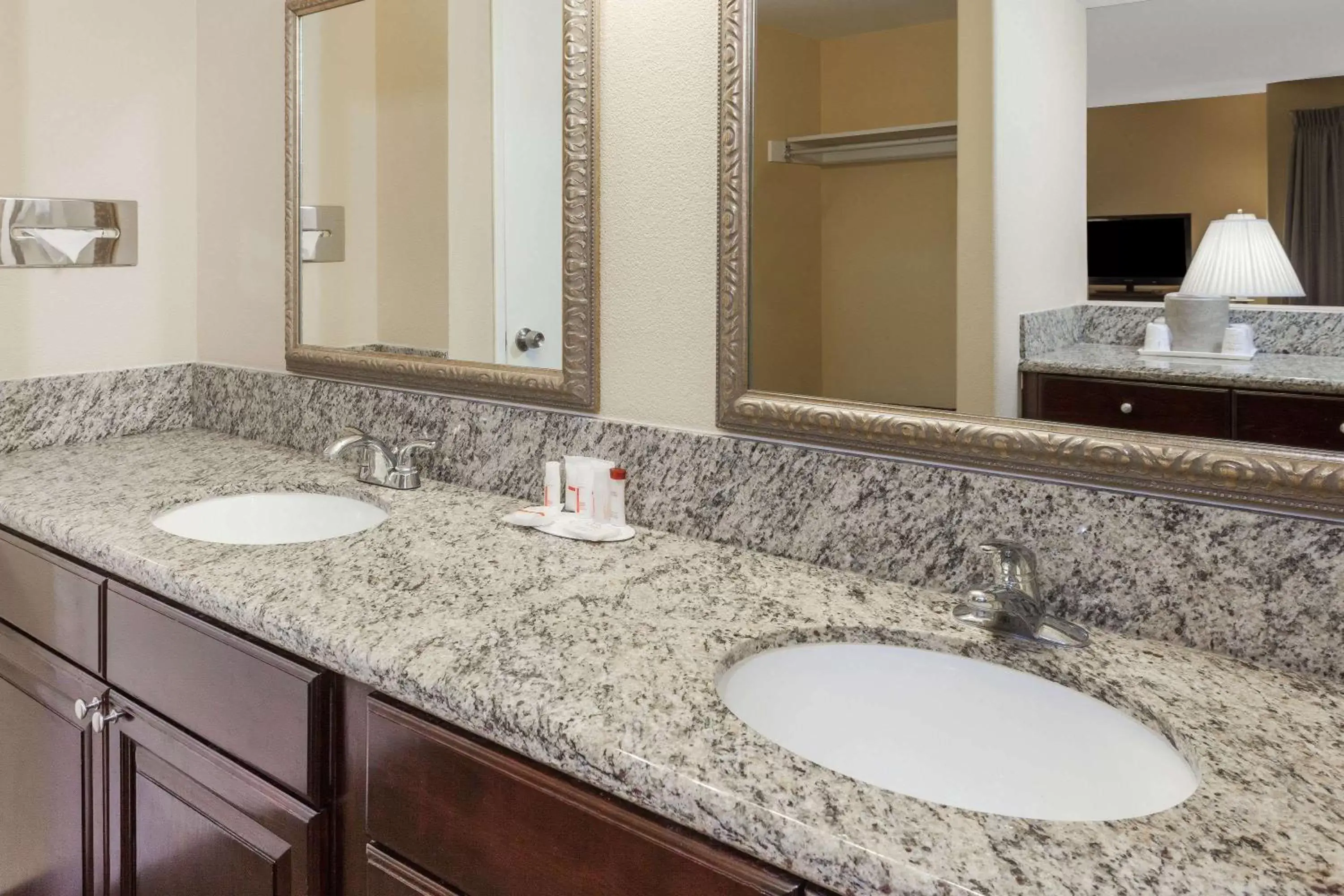 Bathroom in Ramada Plaza by Wyndham Garden Grove/Anaheim South