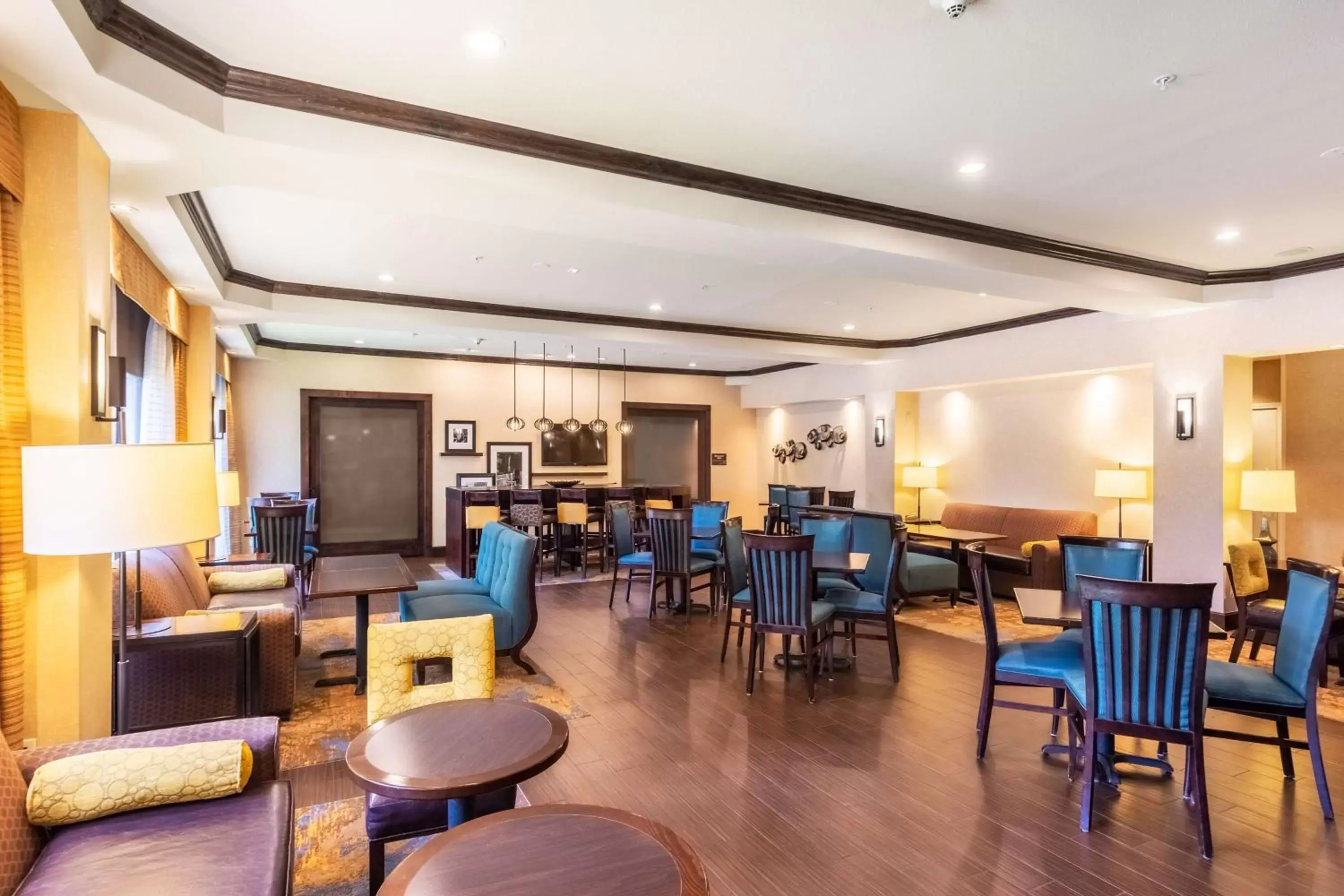 Dining area, Restaurant/Places to Eat in Hampton Inn Laramie