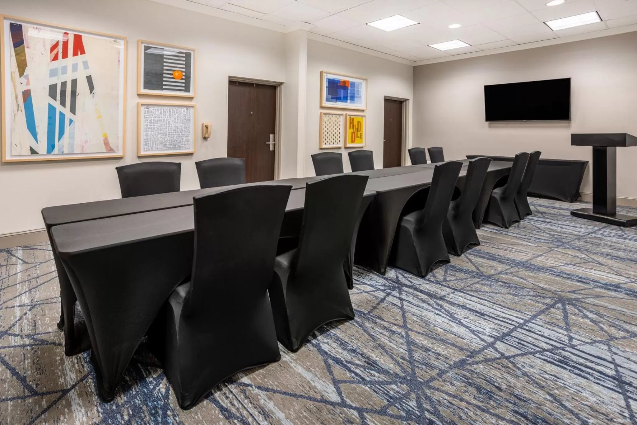 Meeting/conference room in Holiday Inn Express and Suites Tampa I-75 at Bruce B. Downs by IHG