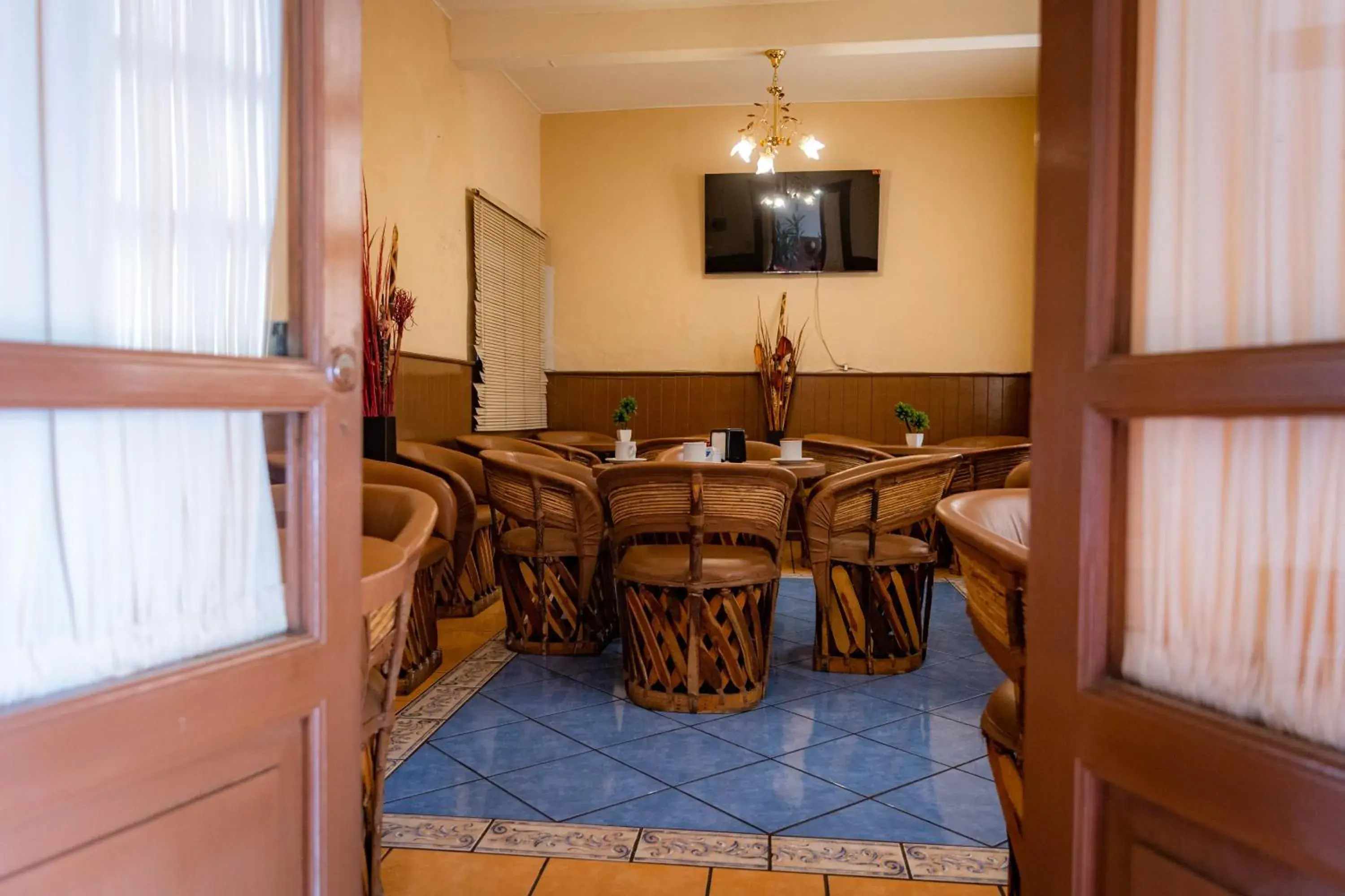 Breakfast, Dining Area in Hotel Estefania