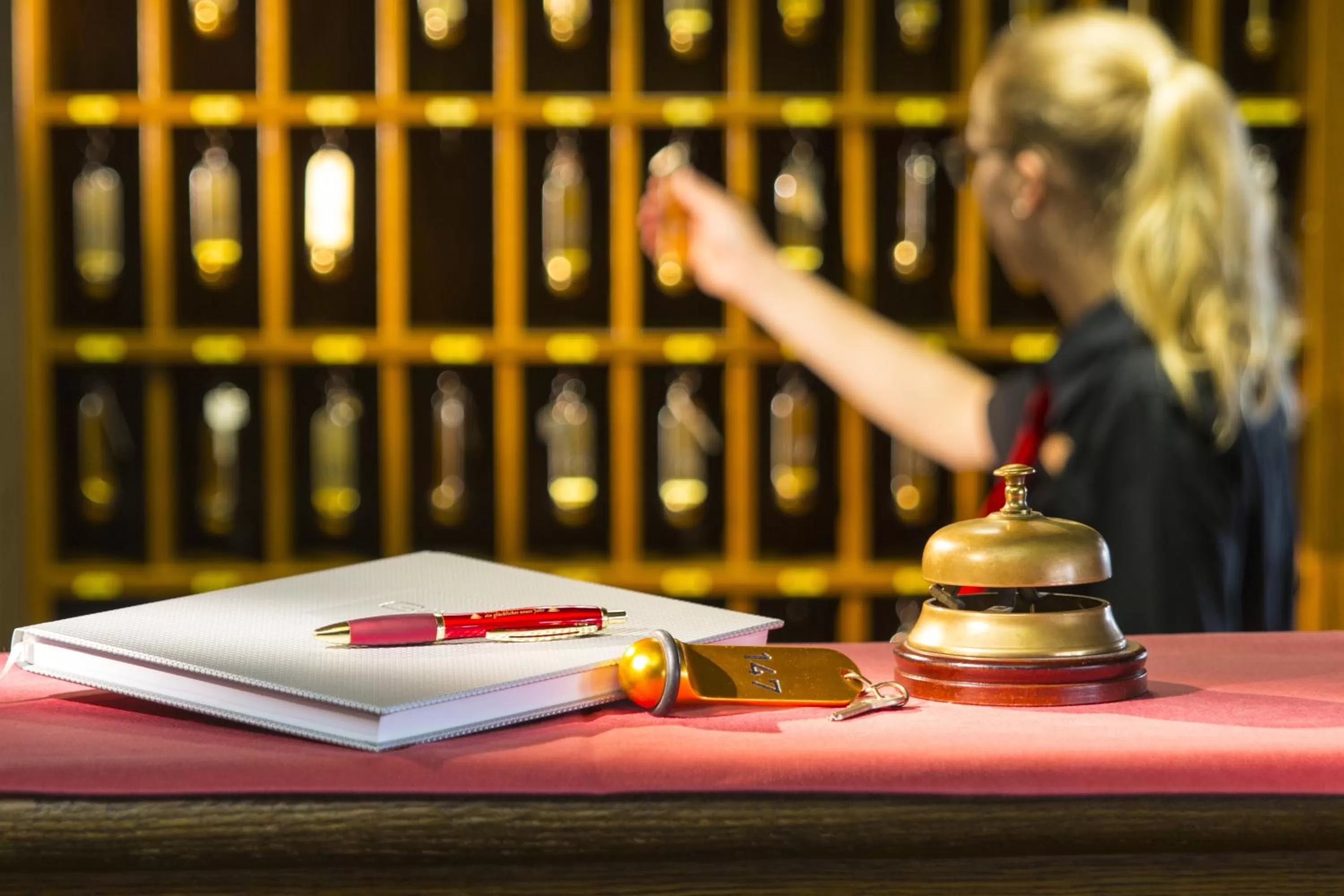 Lobby or reception in Frommanns Landhotel
