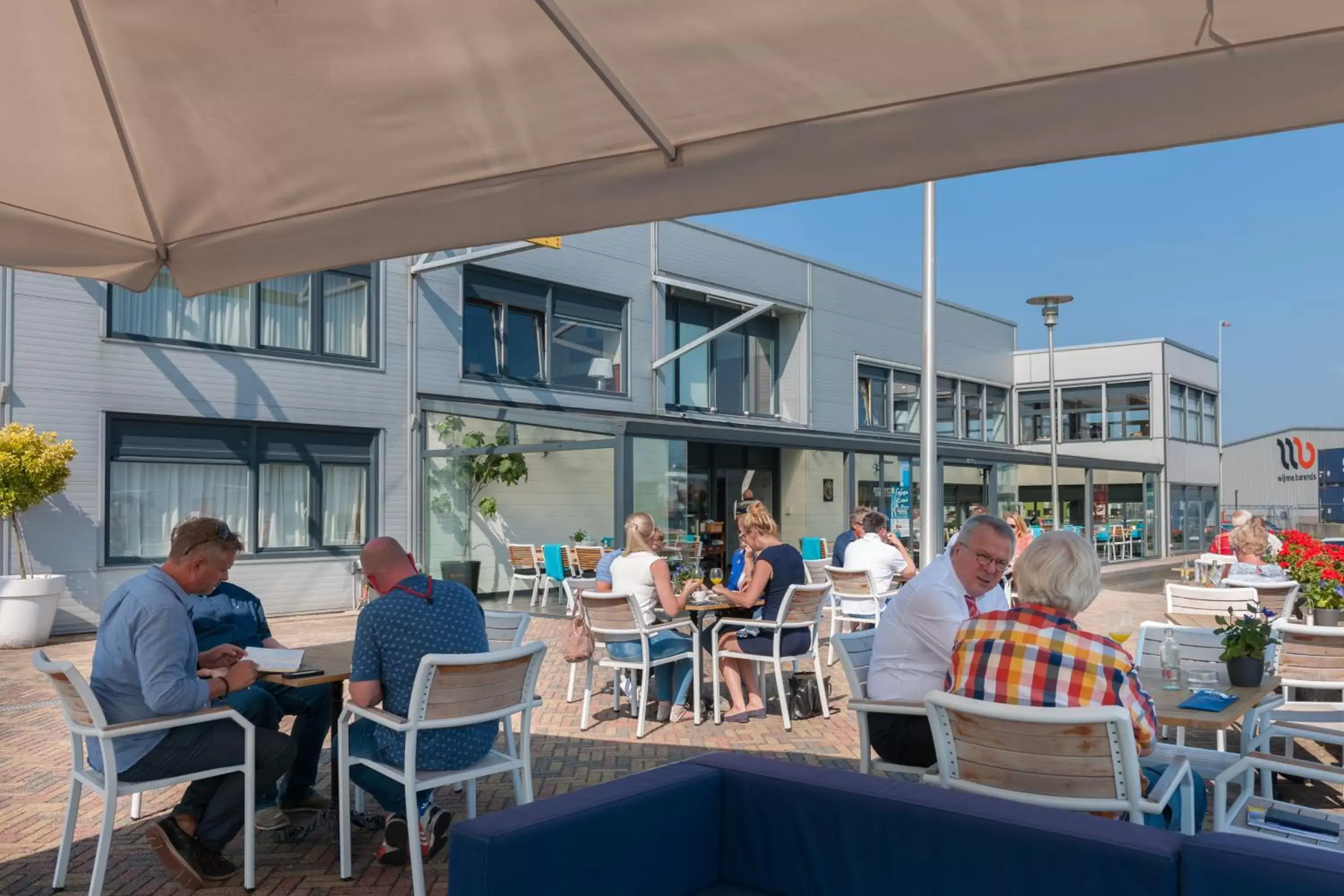 Balcony/Terrace, Restaurant/Places to Eat in Hotel de Boegschroef